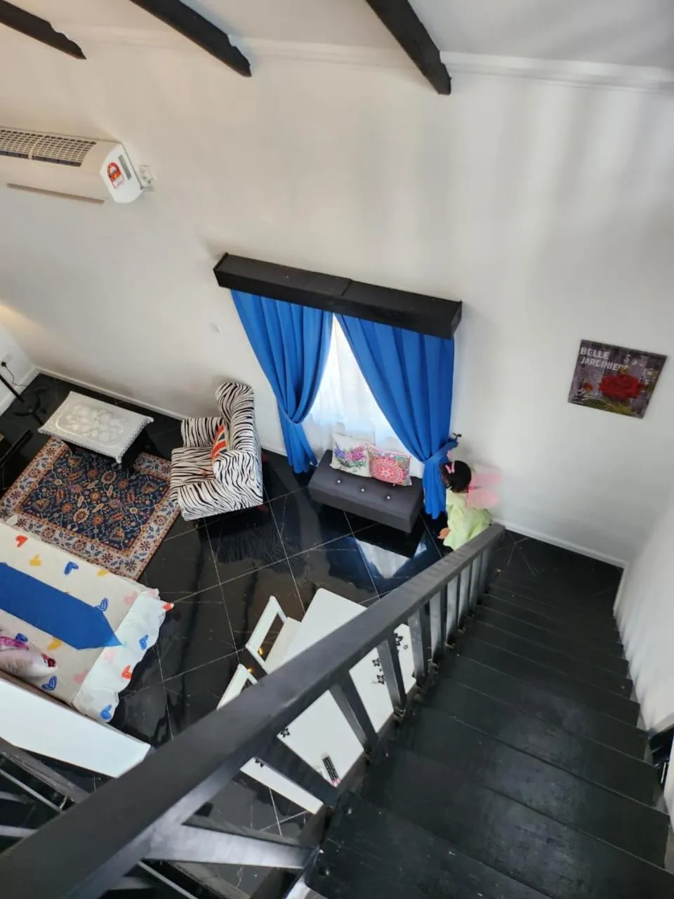 Photo of the whole room, Bed in BERUNTUNG KE BARI RESORT @ PANTAI PENARIK