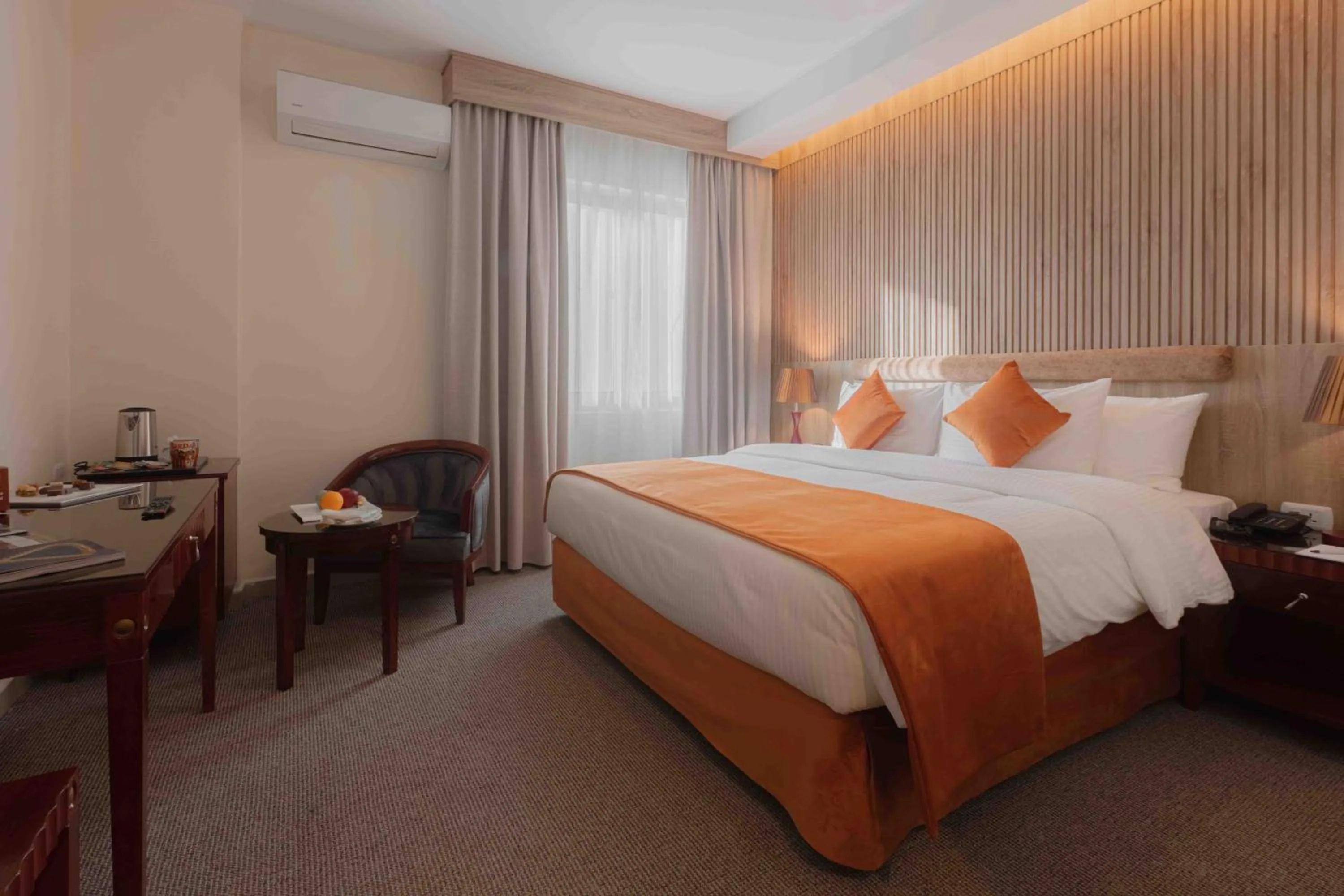 Bed in Amman Inn Boutique Hotel