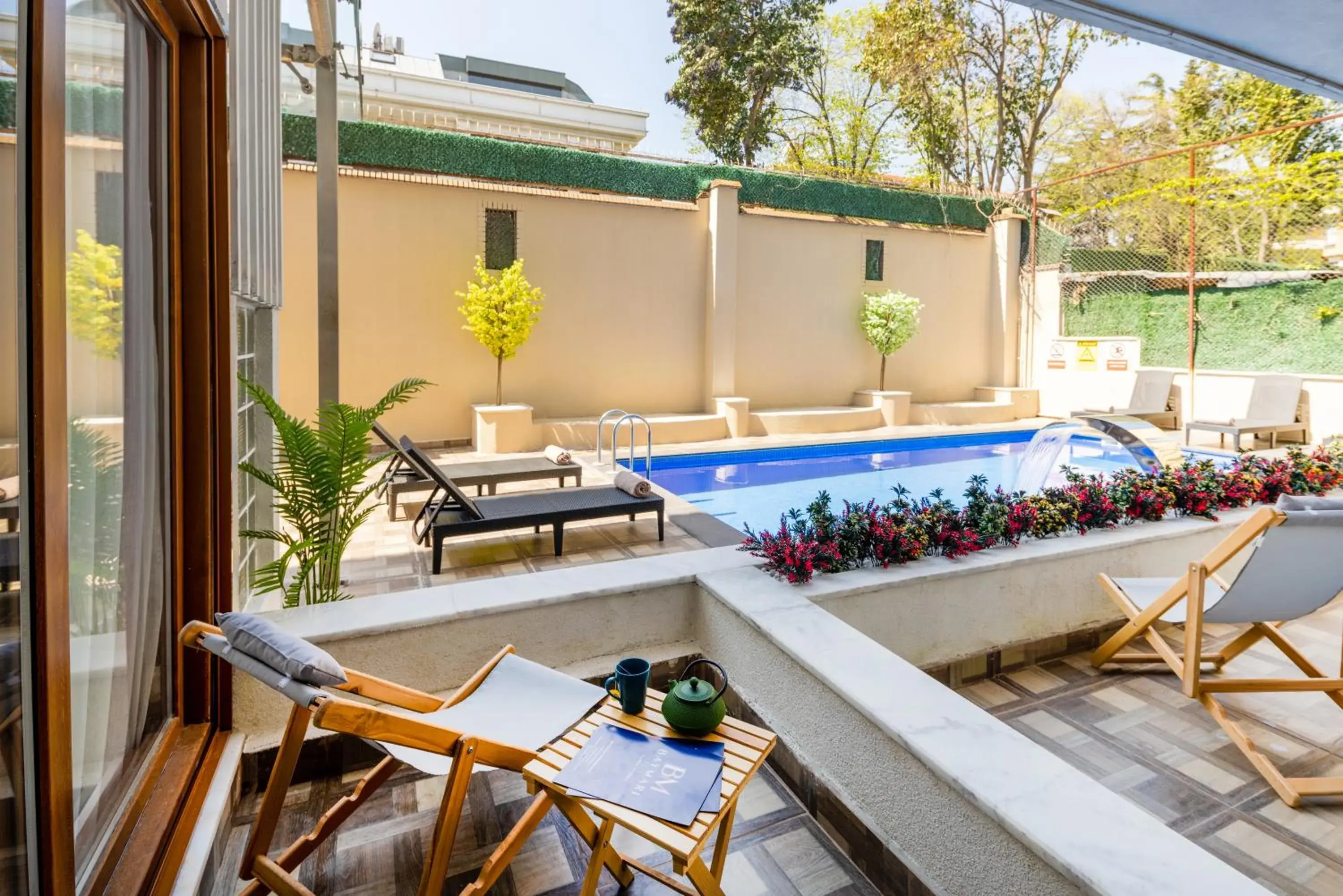 Luxury One Bedroom Apartment with Pool Access in Baymari Suites Design Florya Luxury One Bedroom Apartment with Pool Access in Baymari Suites Design Florya