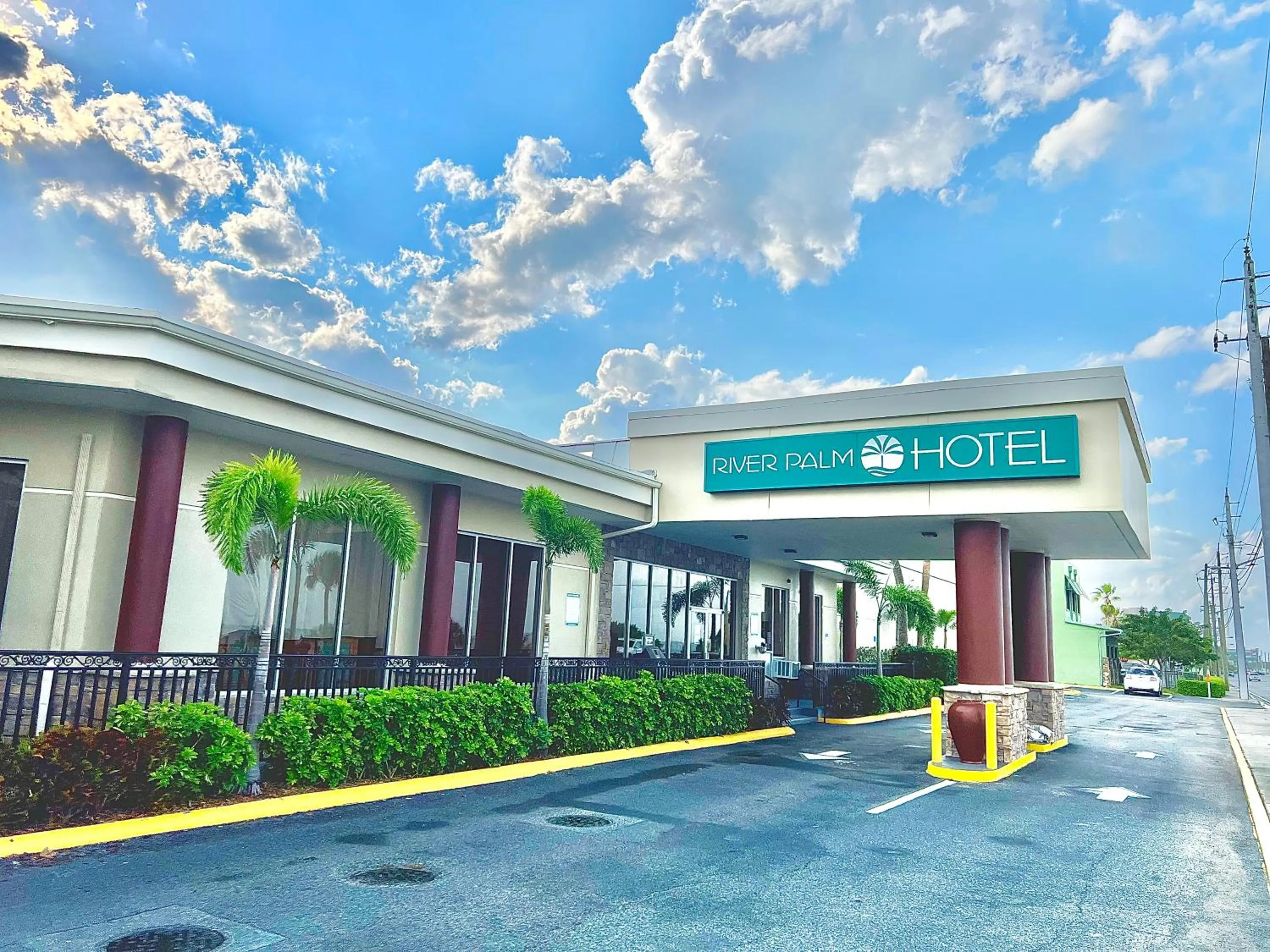 Property building in River Palm Hotel