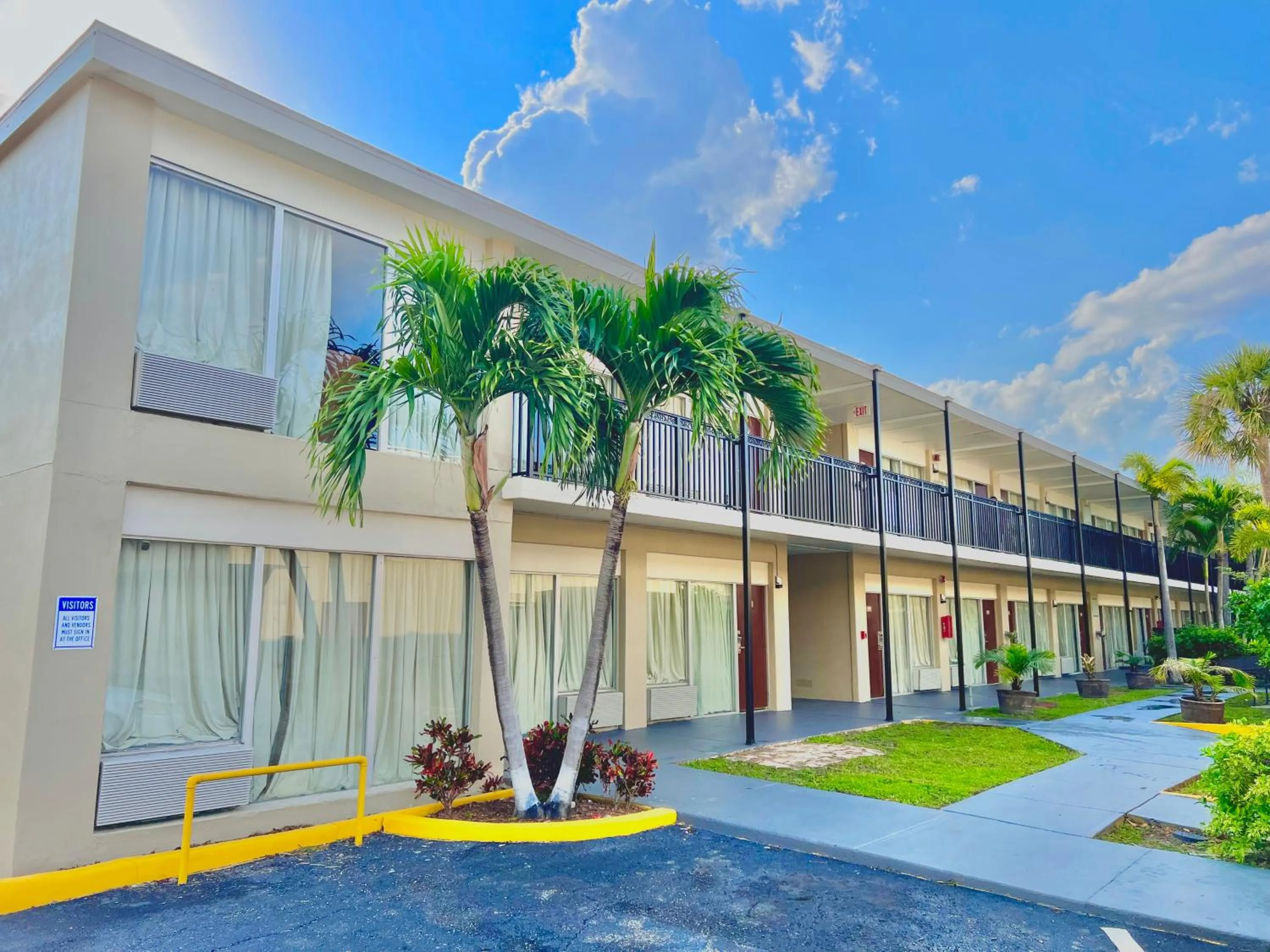 Property building in River Palm Hotel