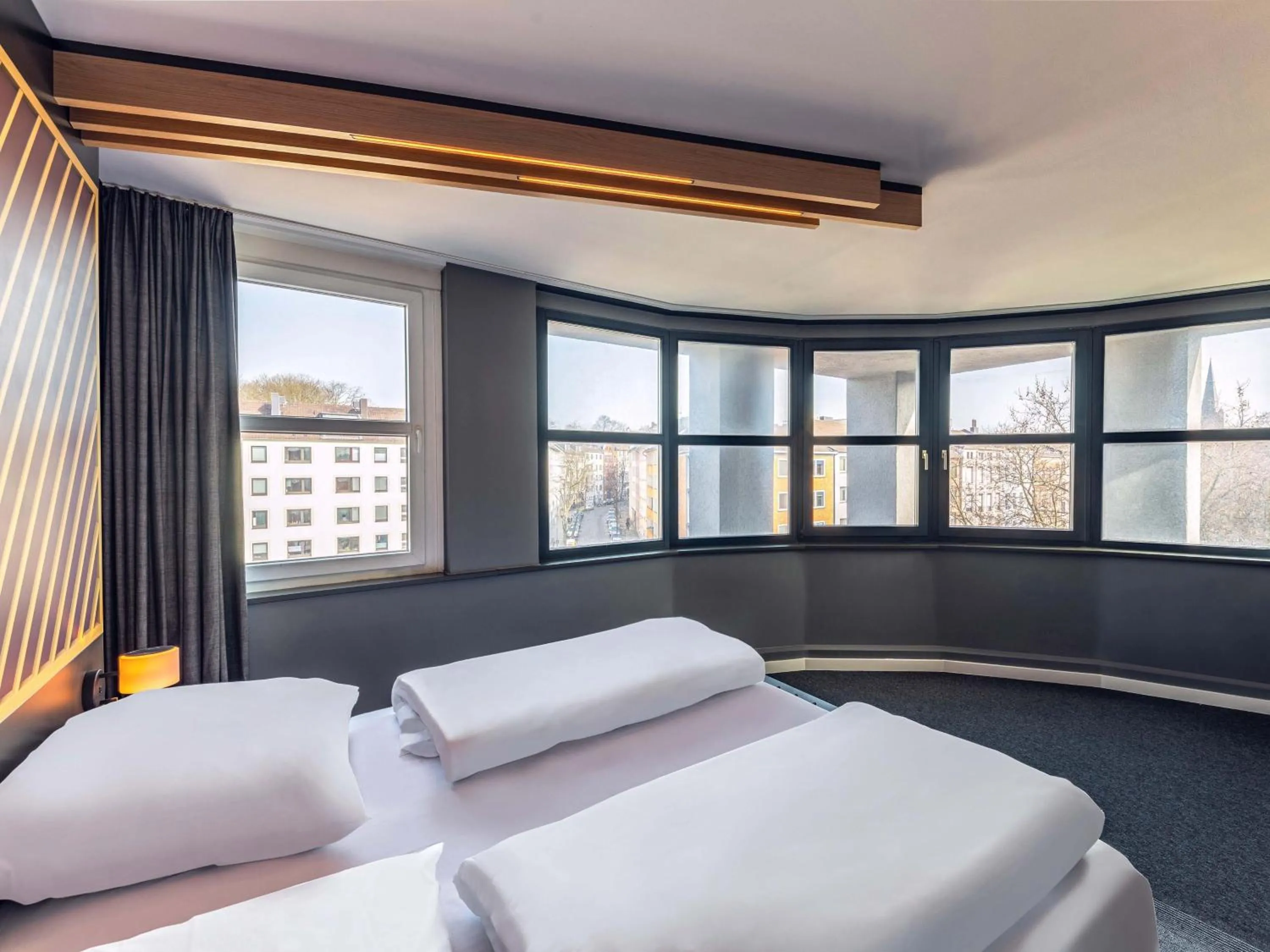 Photo of the whole room, Bed in B&B HOTEL Aachen City-Ost