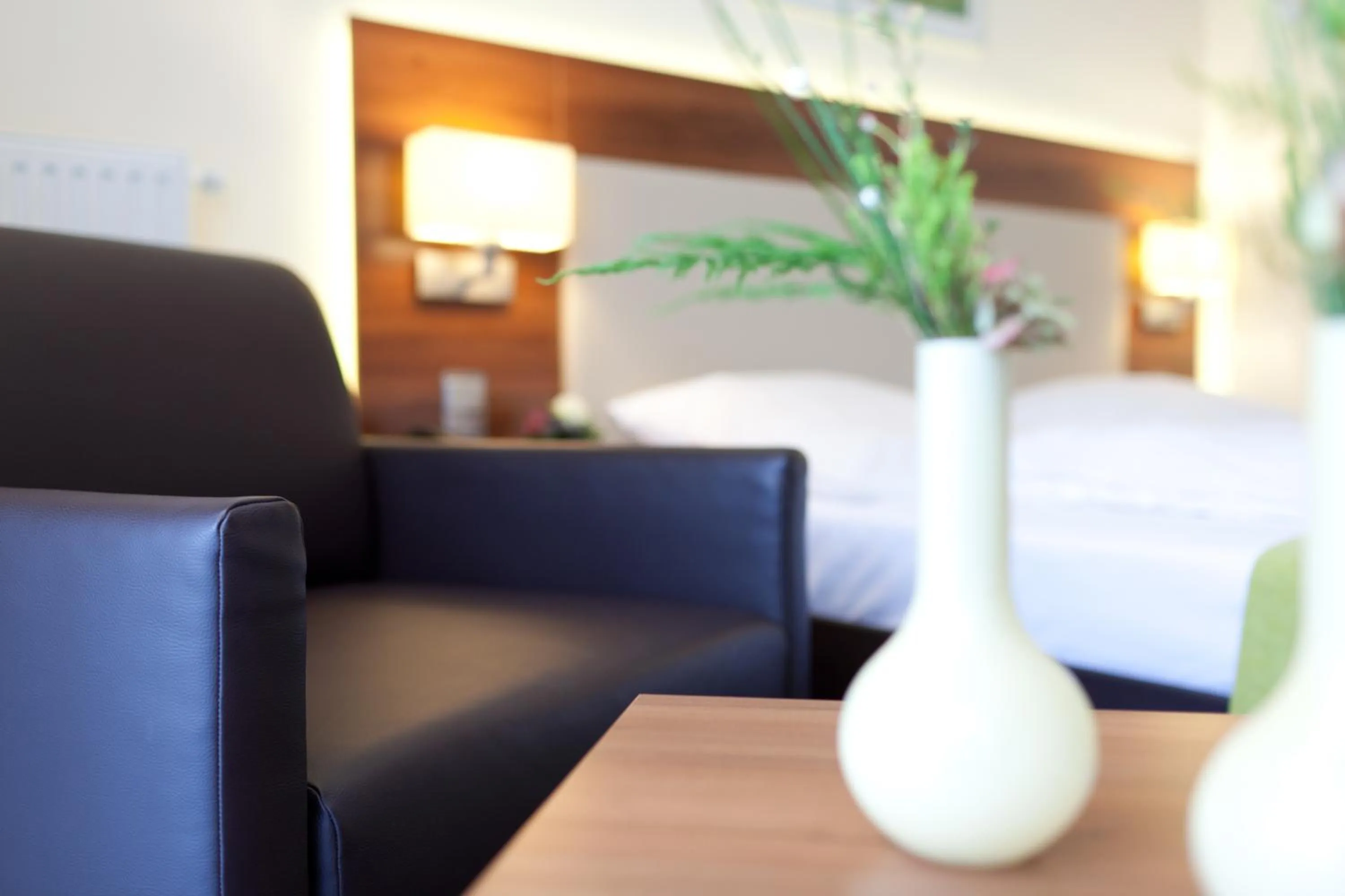 Bedroom, Bed in Landhaus Beckmann