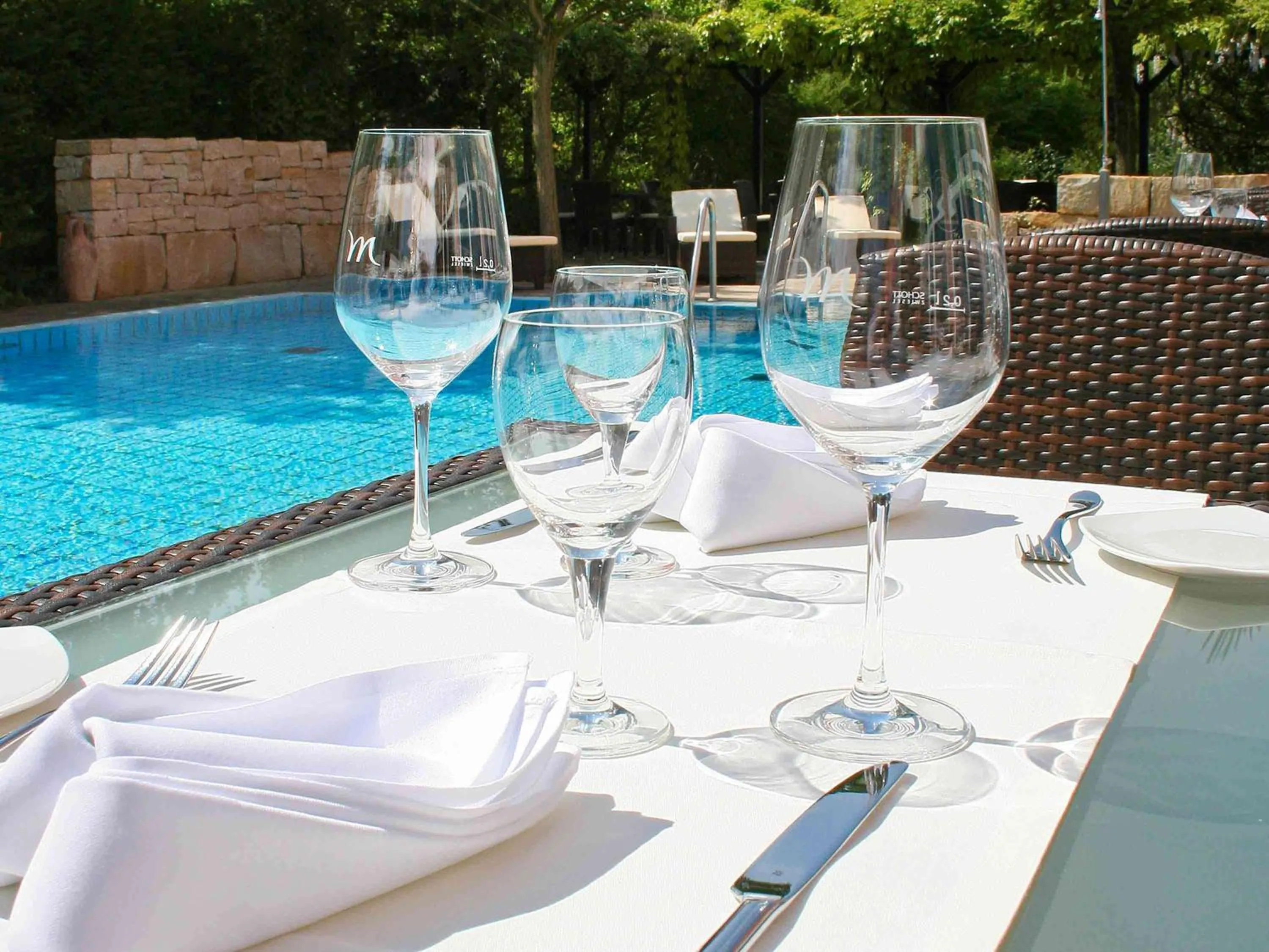 Pool view in Mercure Hotel Hannover Medical Park