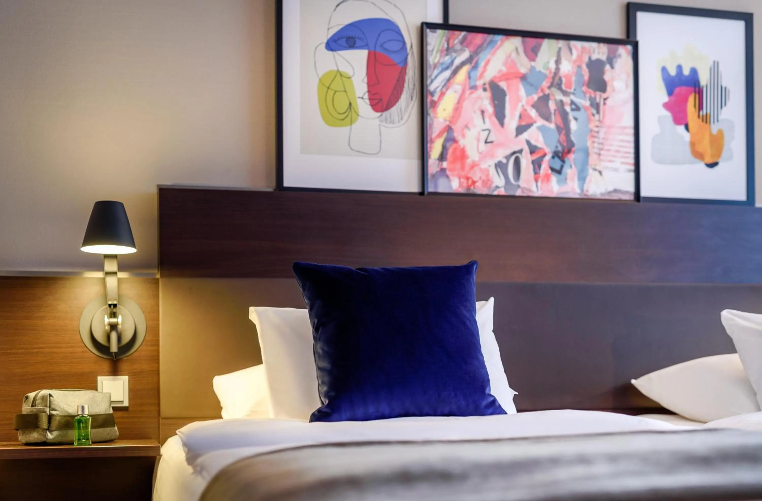 Bed in Mercure Hotel Hannover Medical Park