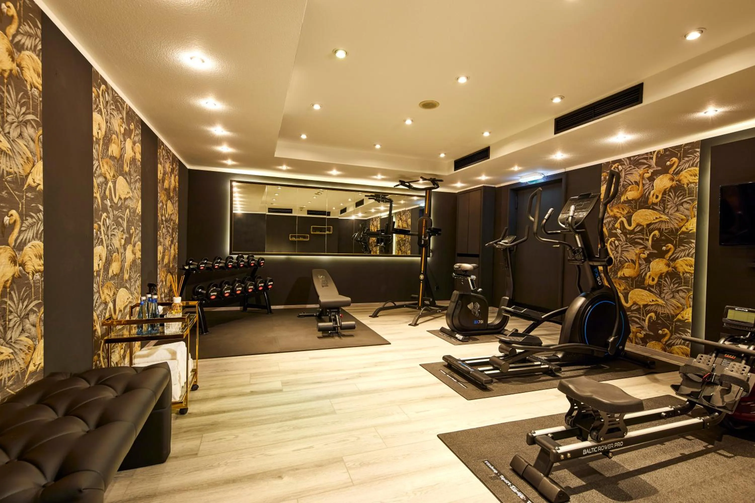 Fitness centre/facilities in Das Carls Hotel