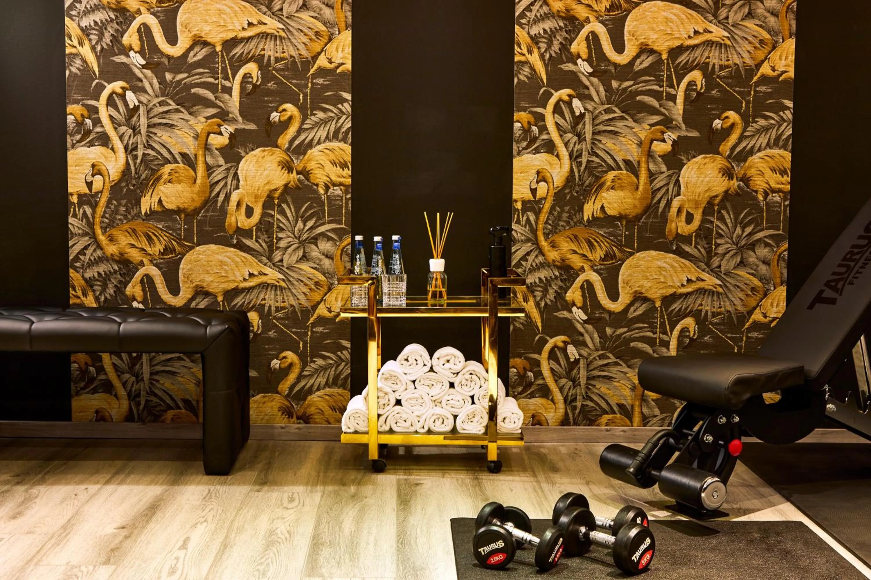 Fitness centre/facilities in Das Carls Hotel