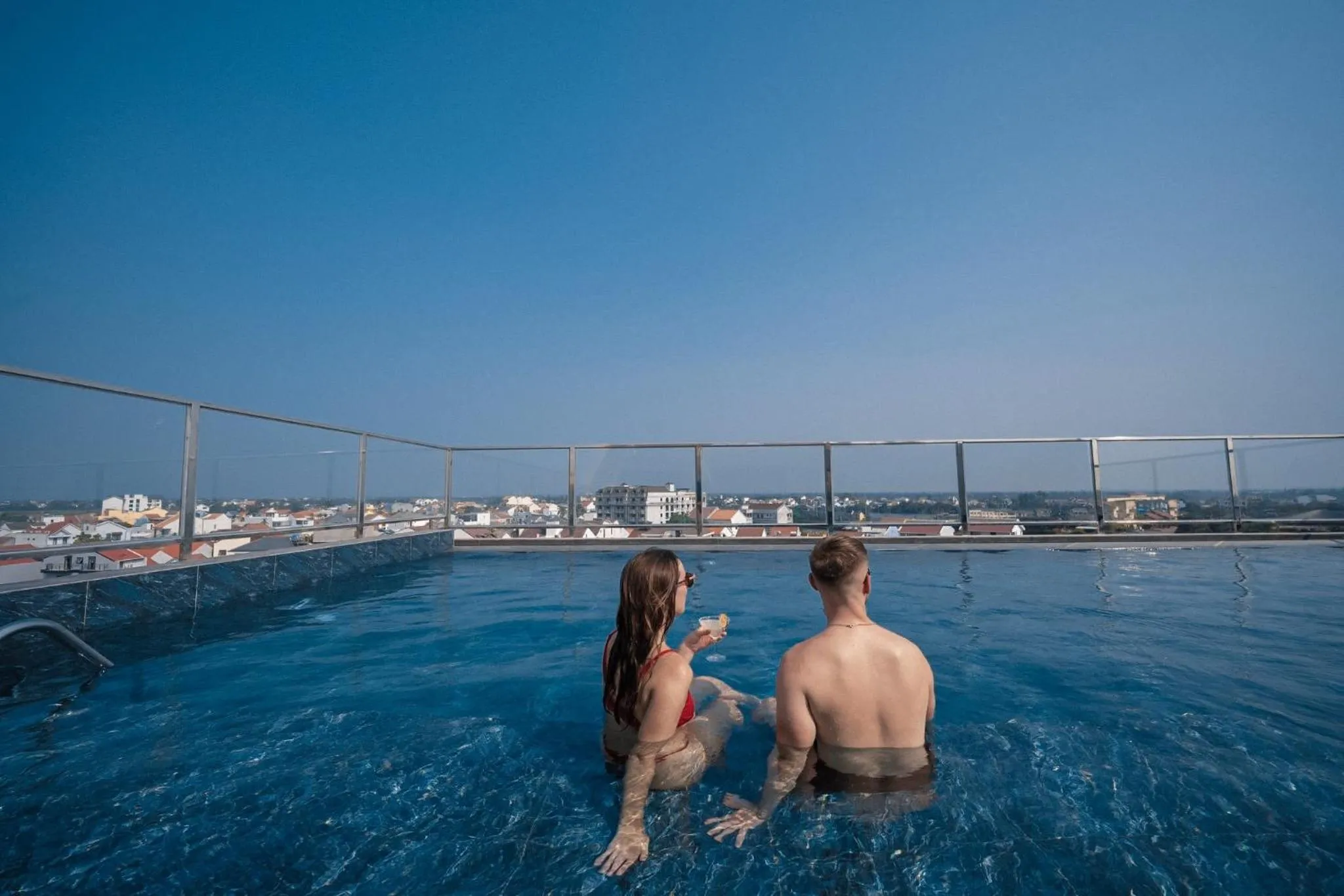 Swimming pool in Soluna D'Annam - The Art of Hoi An Relaxation - formerly Hoi An Babylon Riverside Hotel