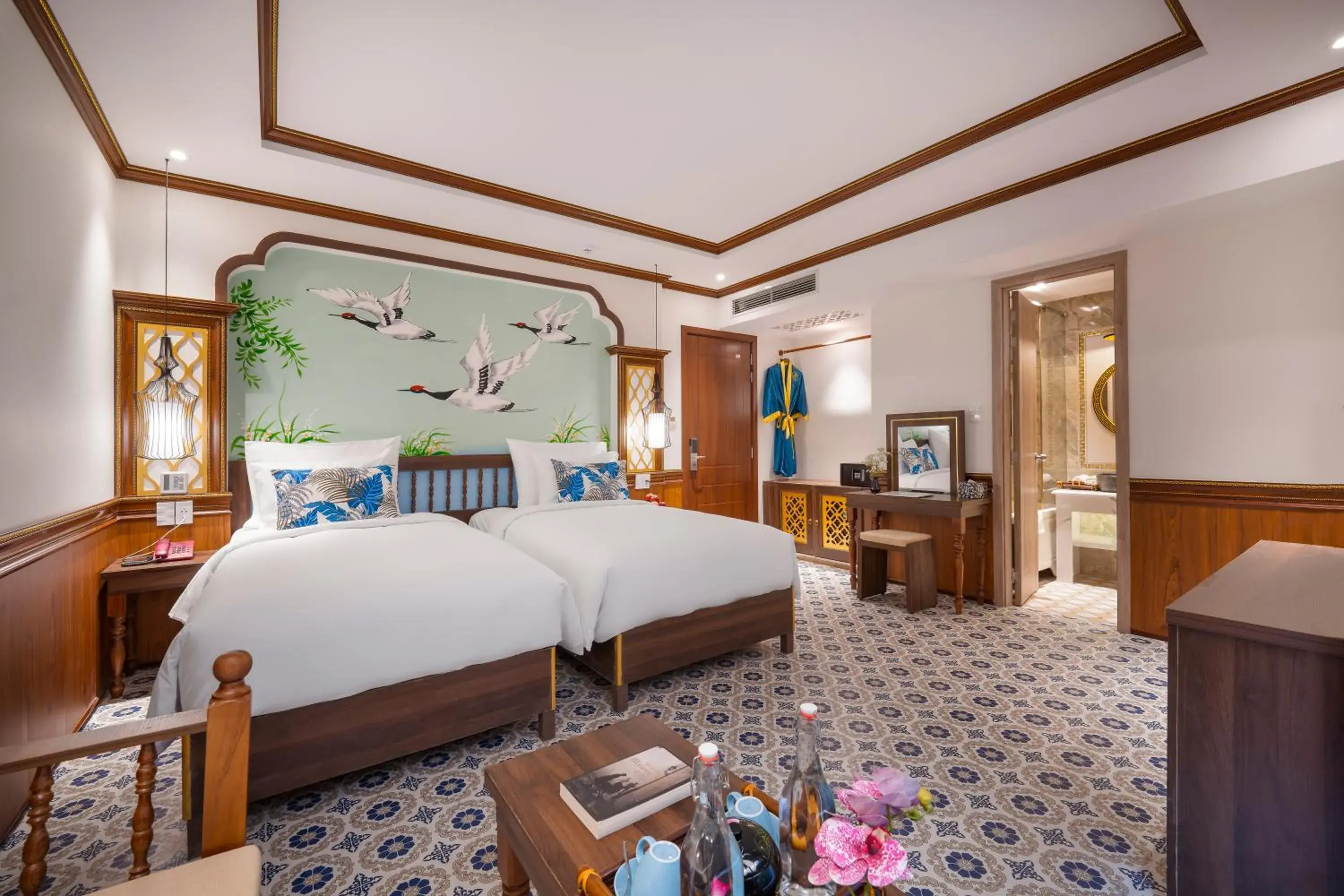 Essence Double/Twin Room, Balcony with Limited View in Soluna D'Annam - The Art of Hoi An Relaxation - formerly Hoi An Babylon Riverside Hotel Essence Double/Twin Room, Balcony with Limited View in Soluna D'Annam - The Art of Hoi An Relaxation - formerly Hoi An Babylon Riverside Hotel