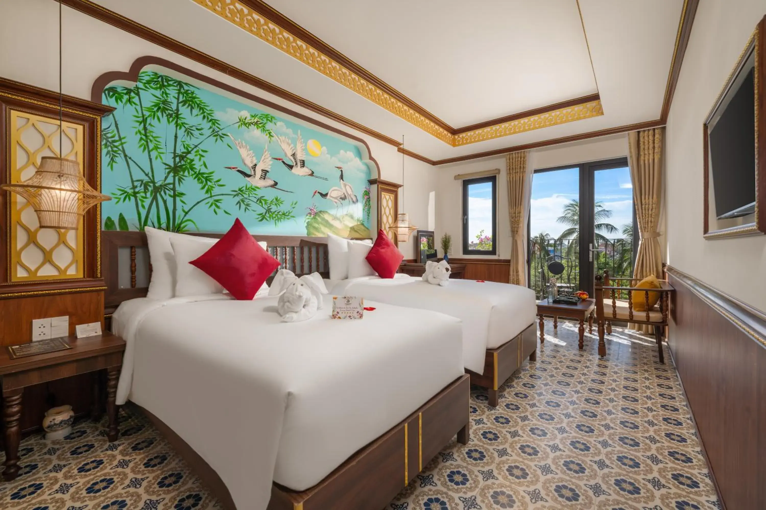 Premium Family Connecting Room, Balcony with Riverside View in Soluna D'Annam - The Art of Hoi An Relaxation - formerly Hoi An Babylon Riverside Hotel Premium Family Connecting Room, Balcony with Riverside View in Soluna D'Annam - The Art of Hoi An Relaxation - formerly Hoi An Babylon Riverside Hotel