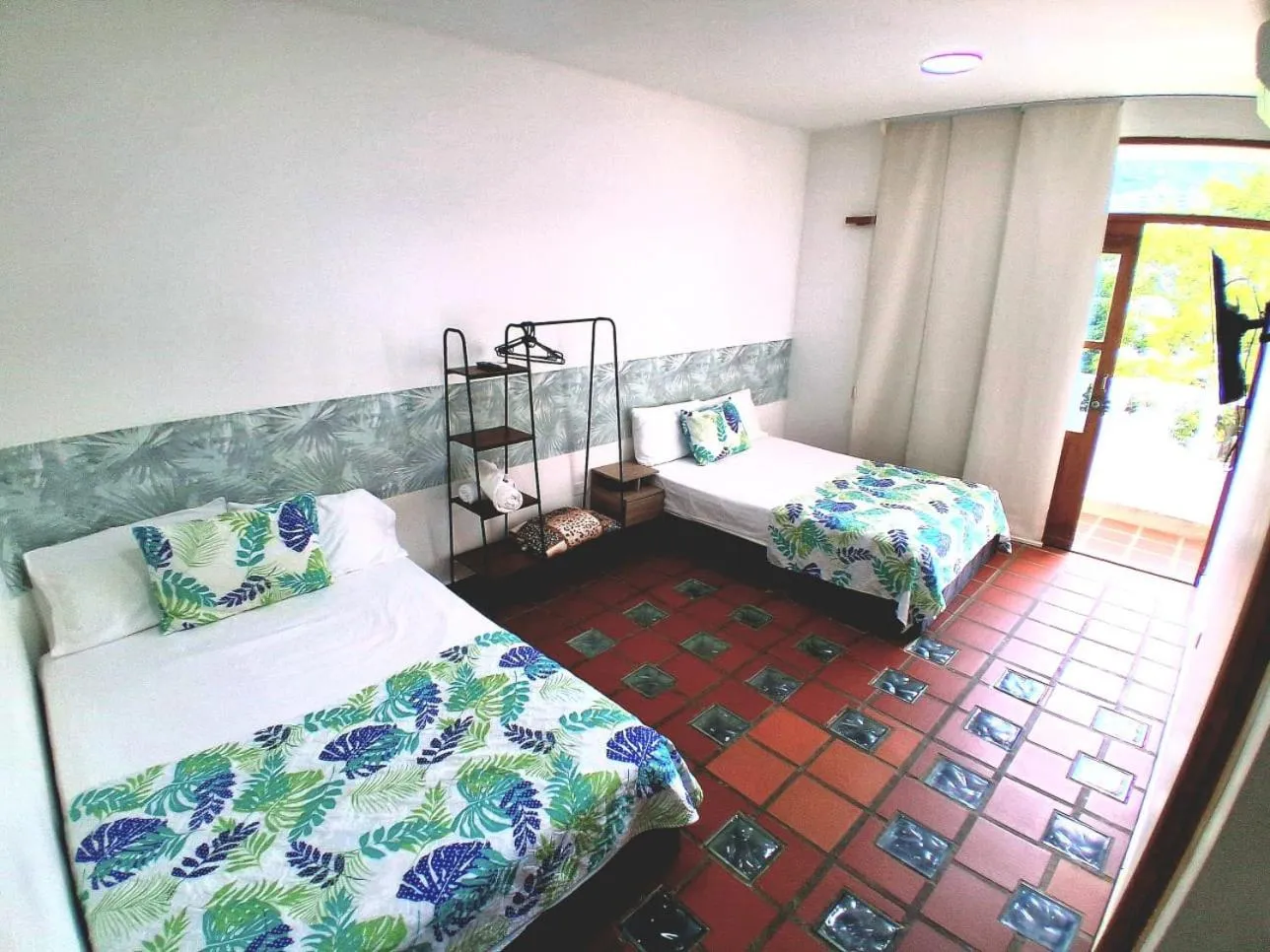 Bed in Hotel Santa Fe del Parque