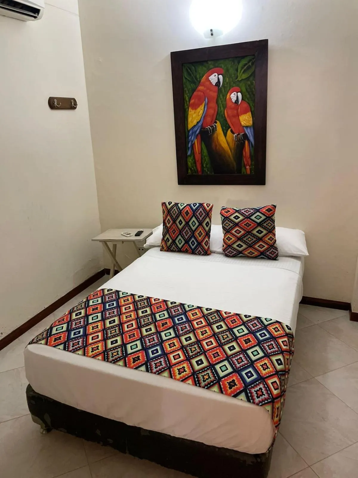 Bed in Hotel Santa Fe del Parque