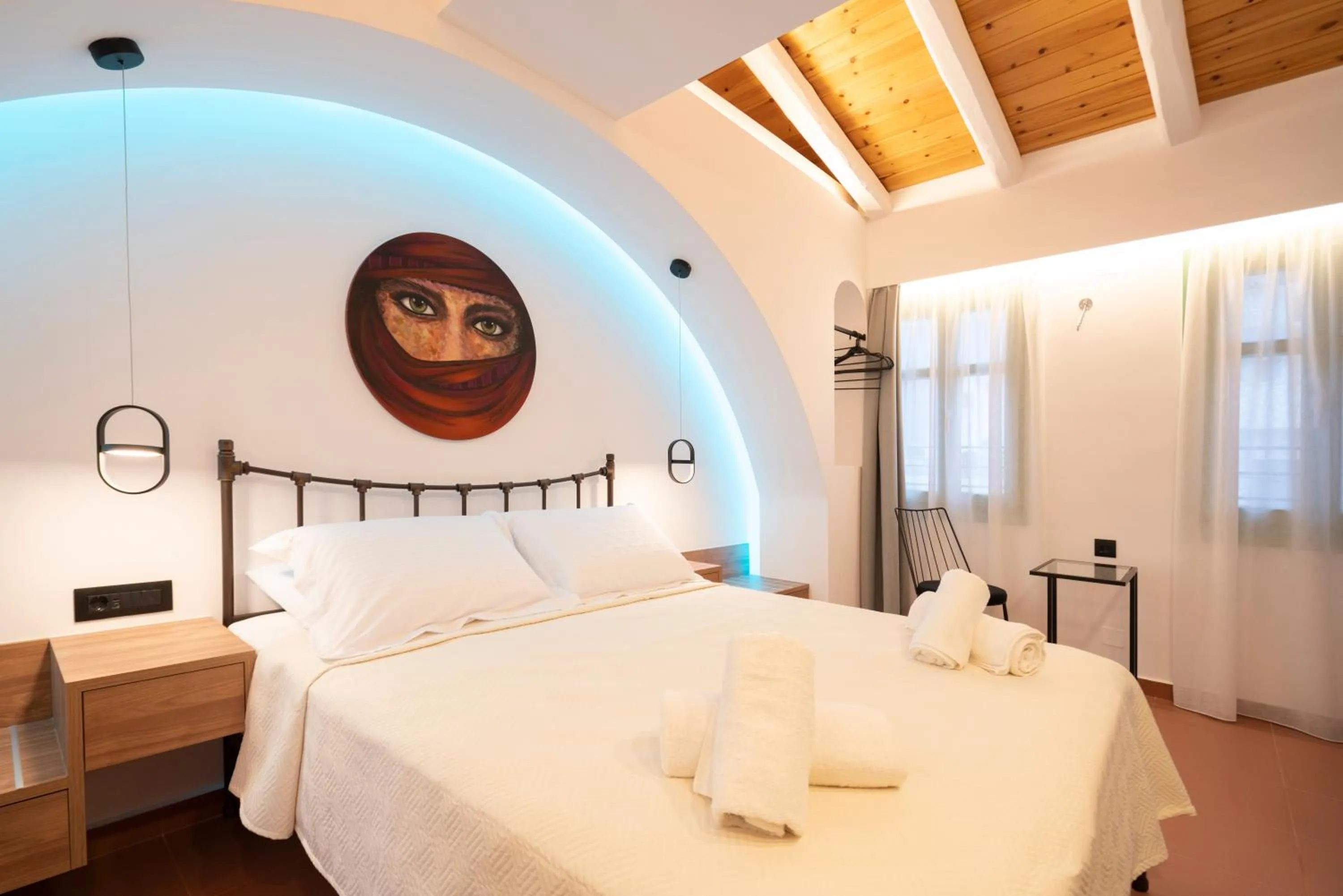 Bed in Sartori Concept Hotel