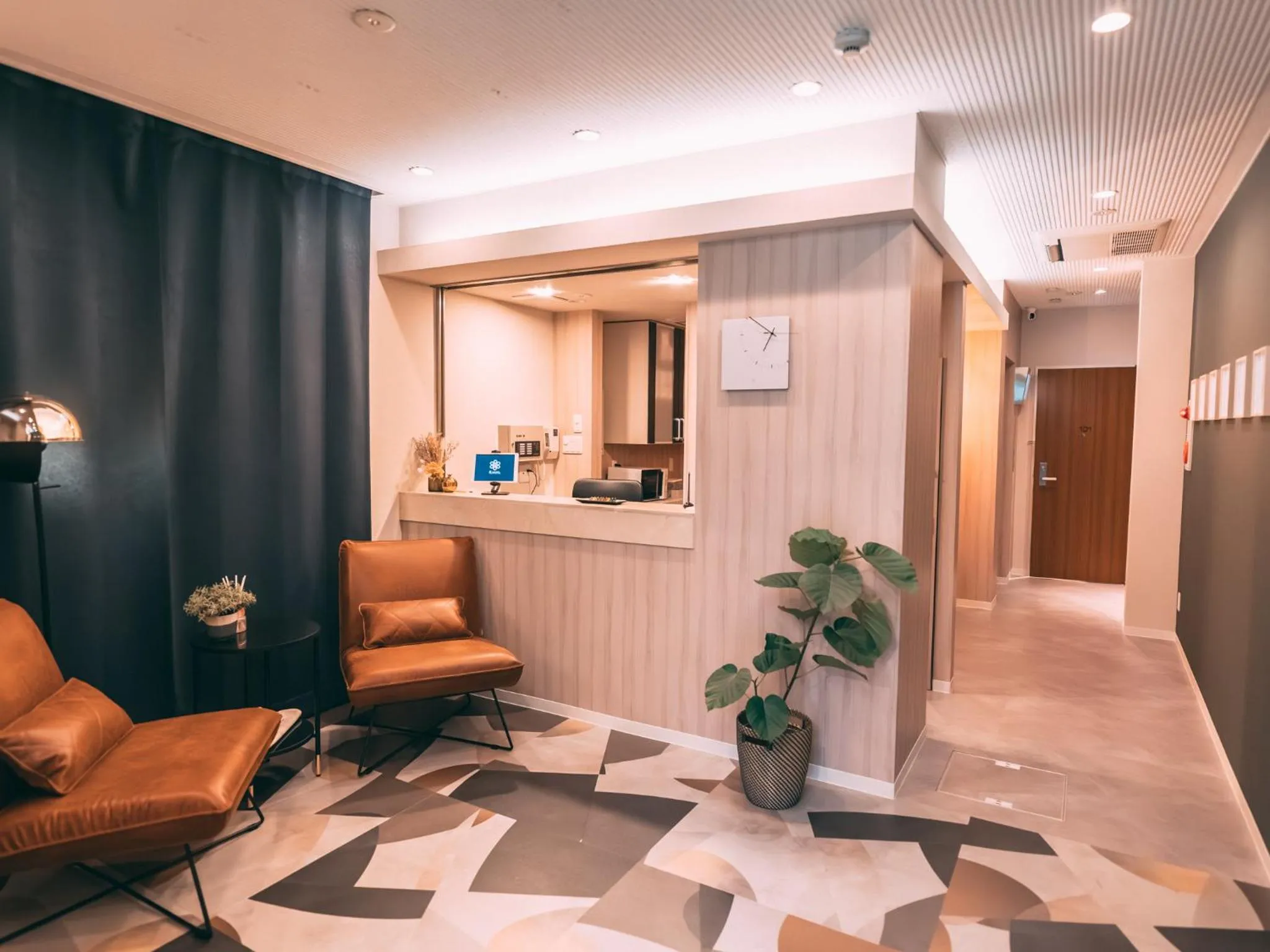 Lobby or reception in R Hotel-The Atelier Shinsaibashi East