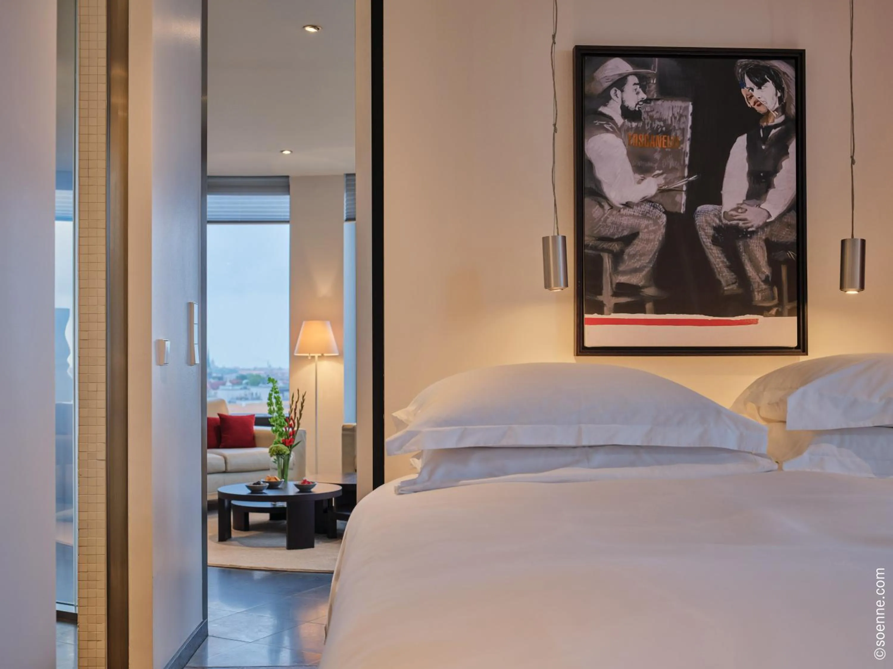 Bed in Dorint Kurfürstendamm Berlin