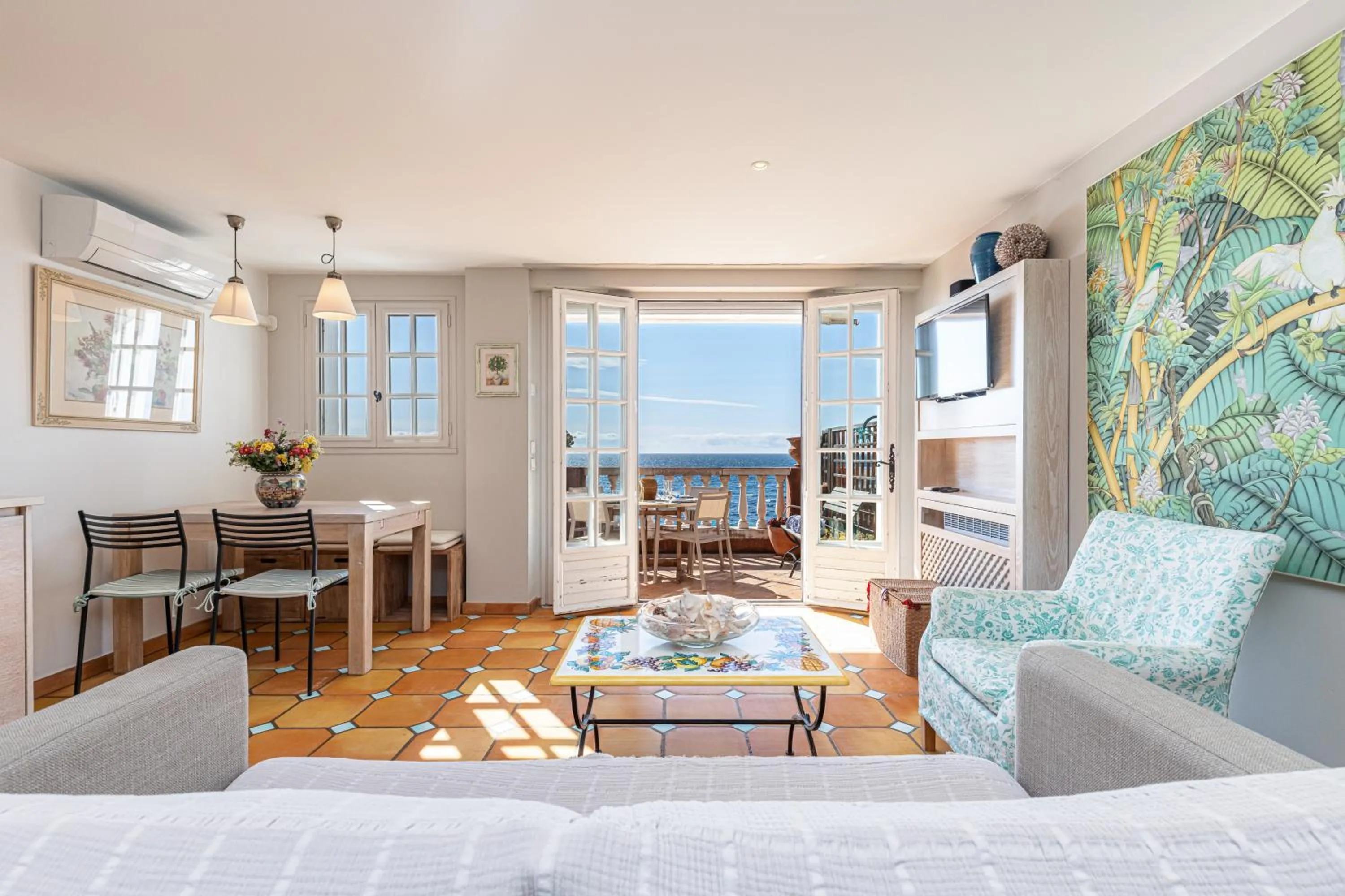 Living room in GOLFE BLEU - Havre de paix en bord de plage