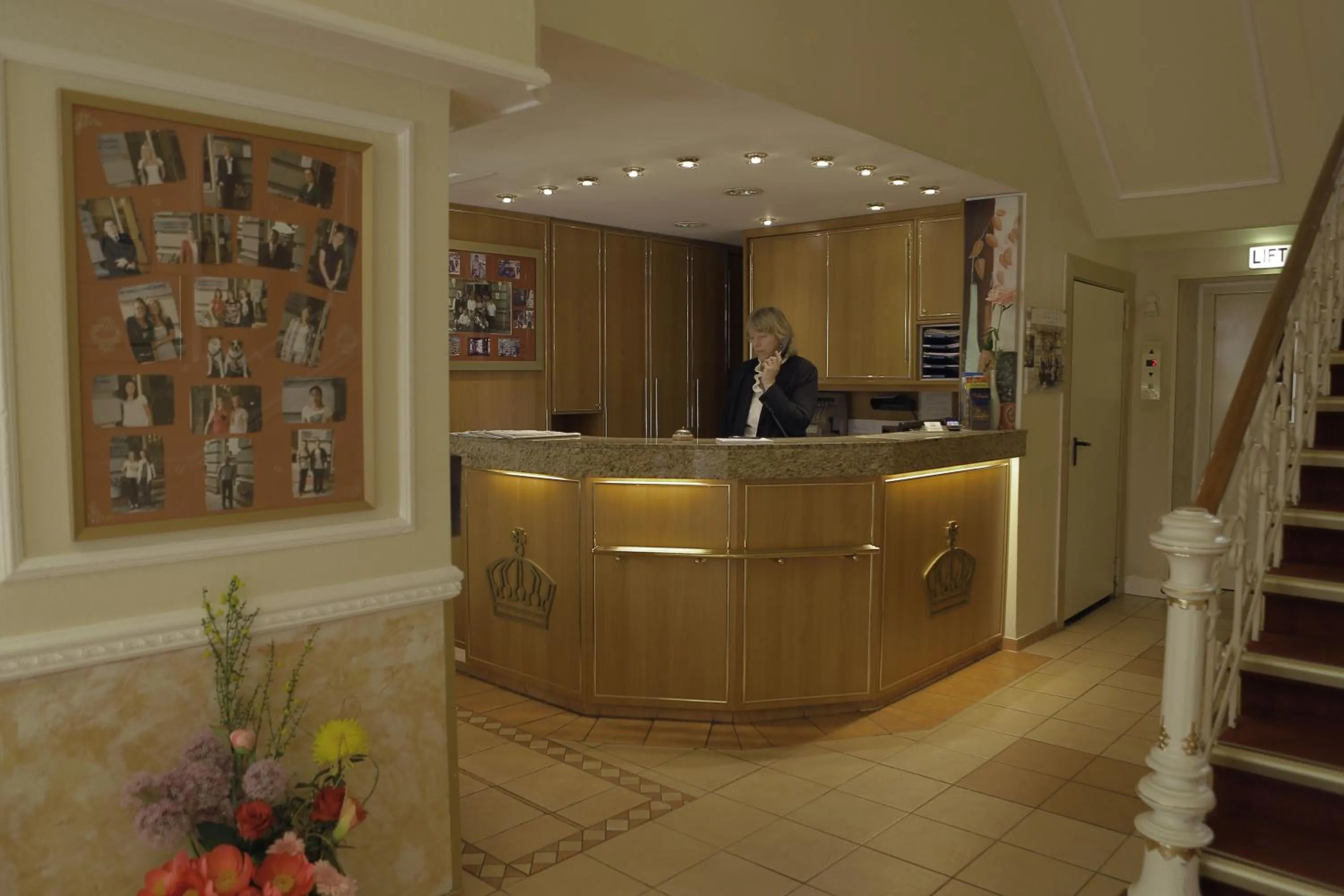 Lobby or reception in Hotel Königshof