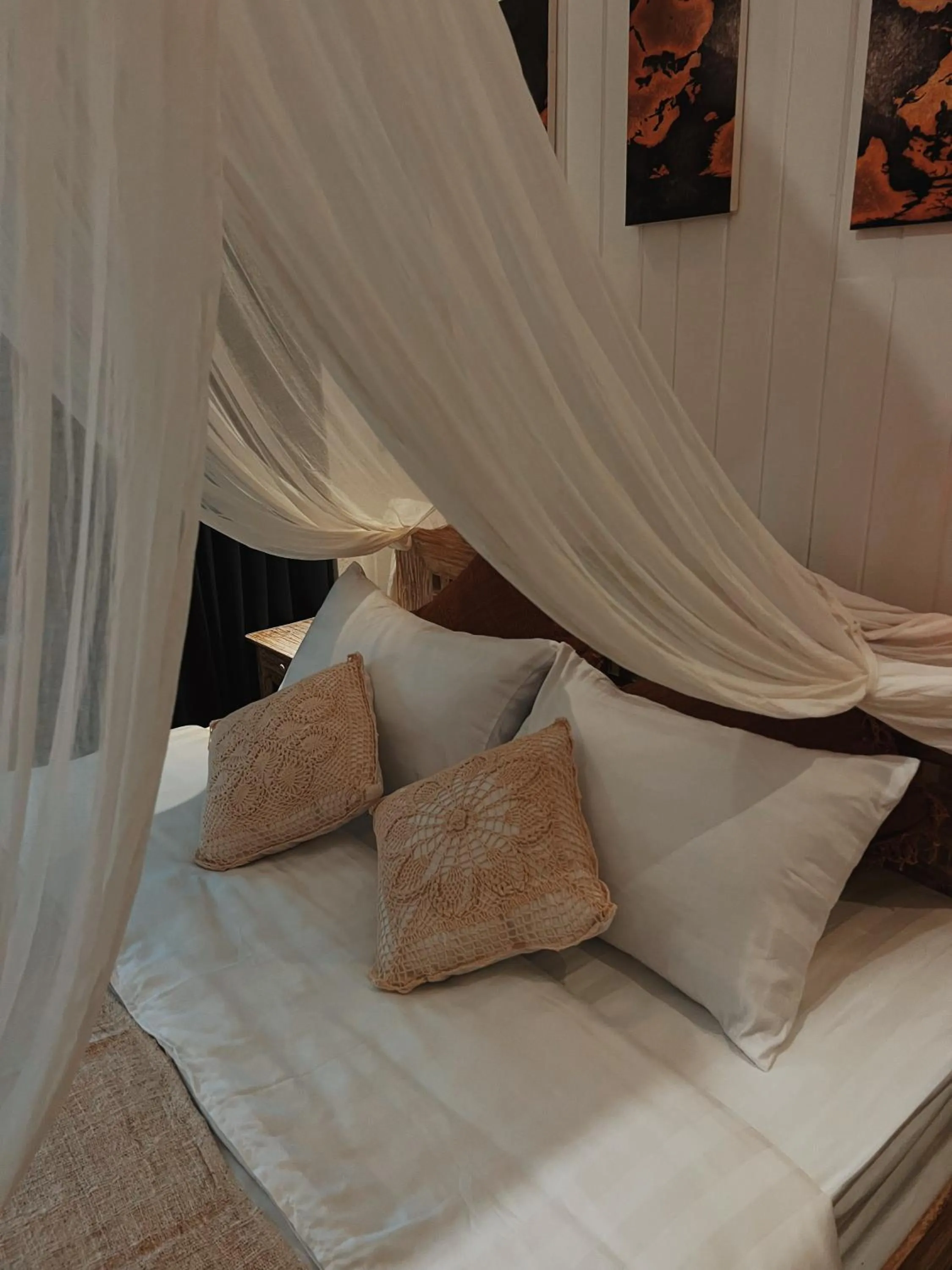 Bed in Villa Neshama