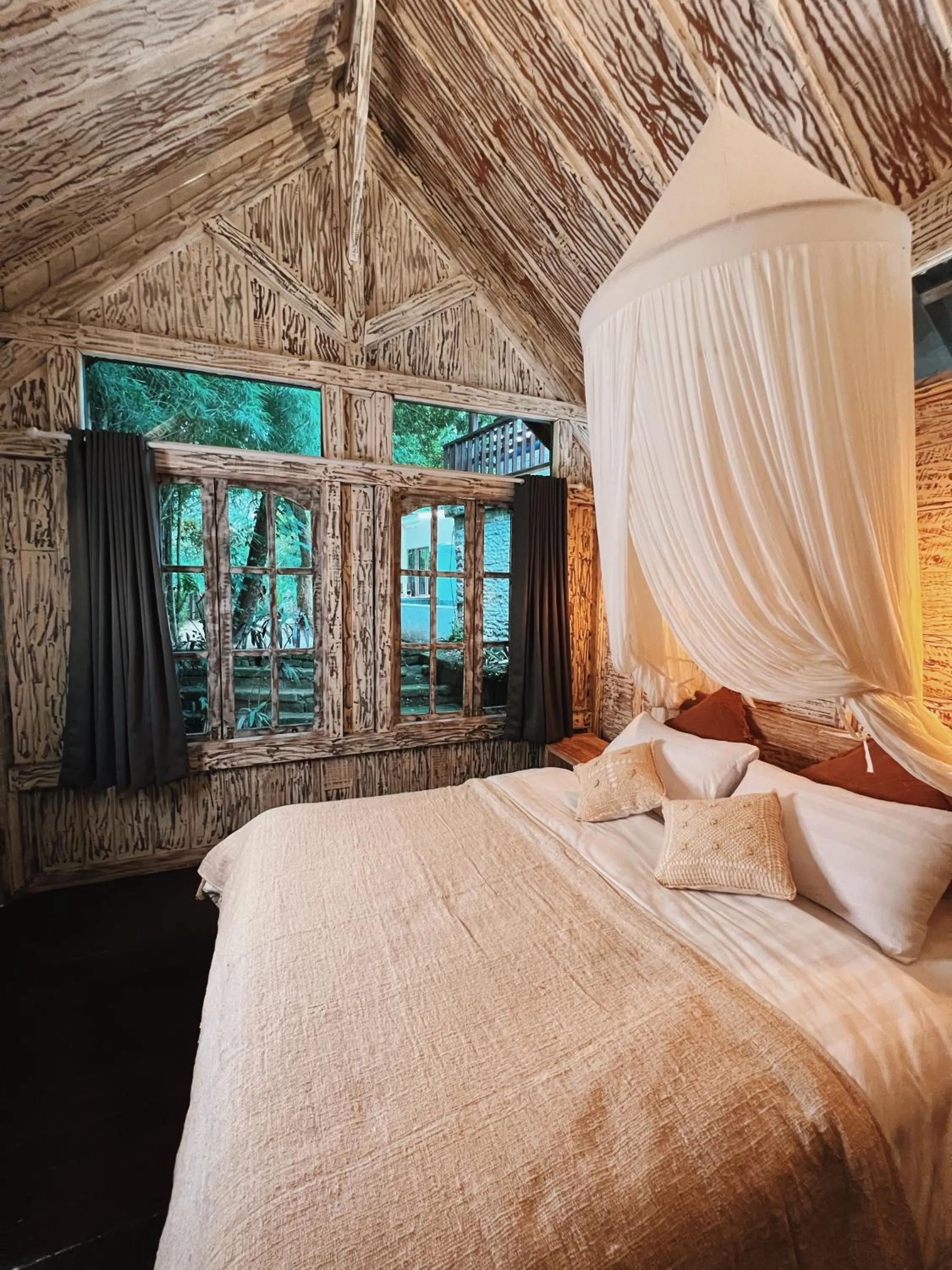 Bed in Villa Neshama