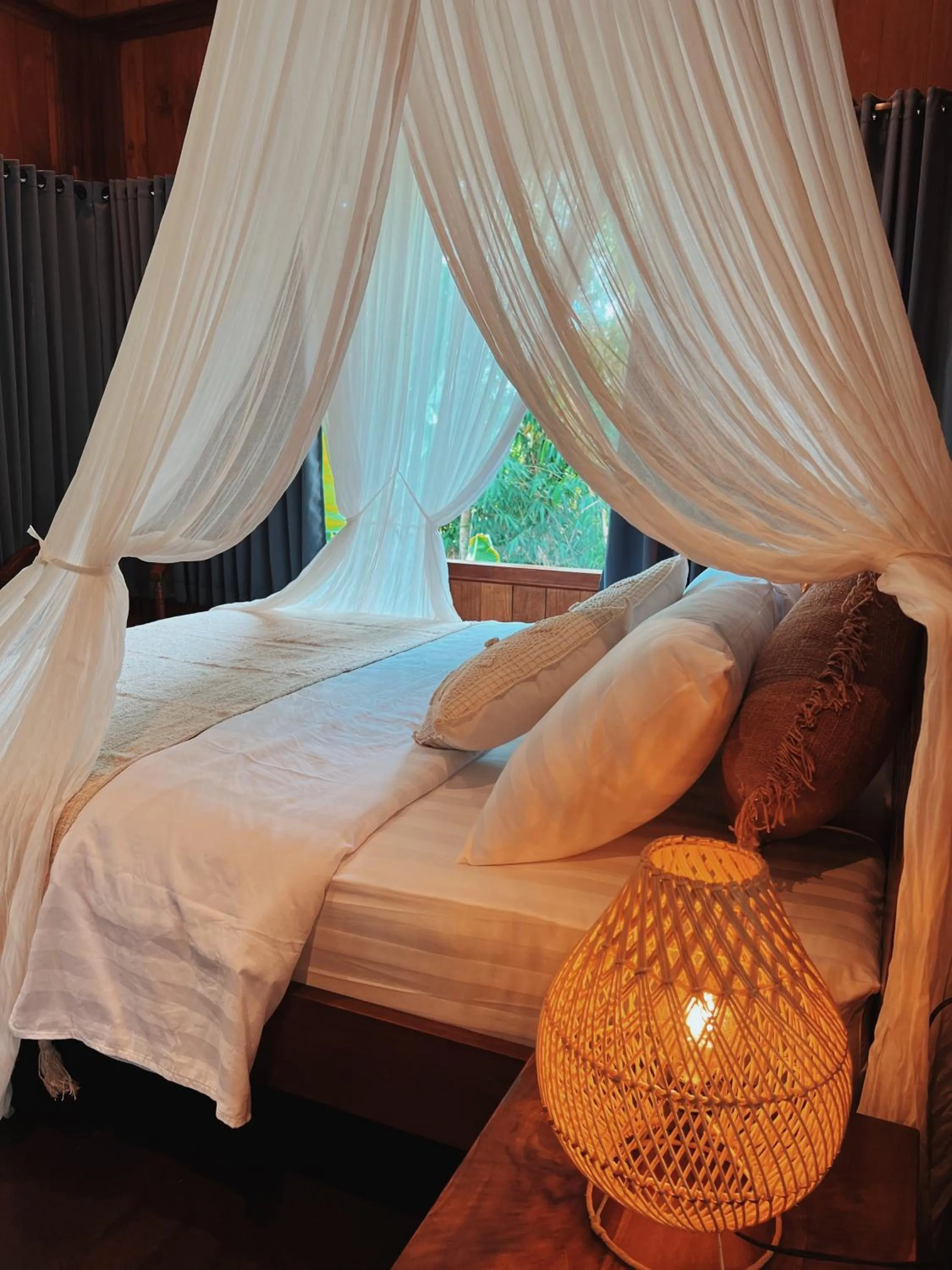 Bed in Villa Neshama