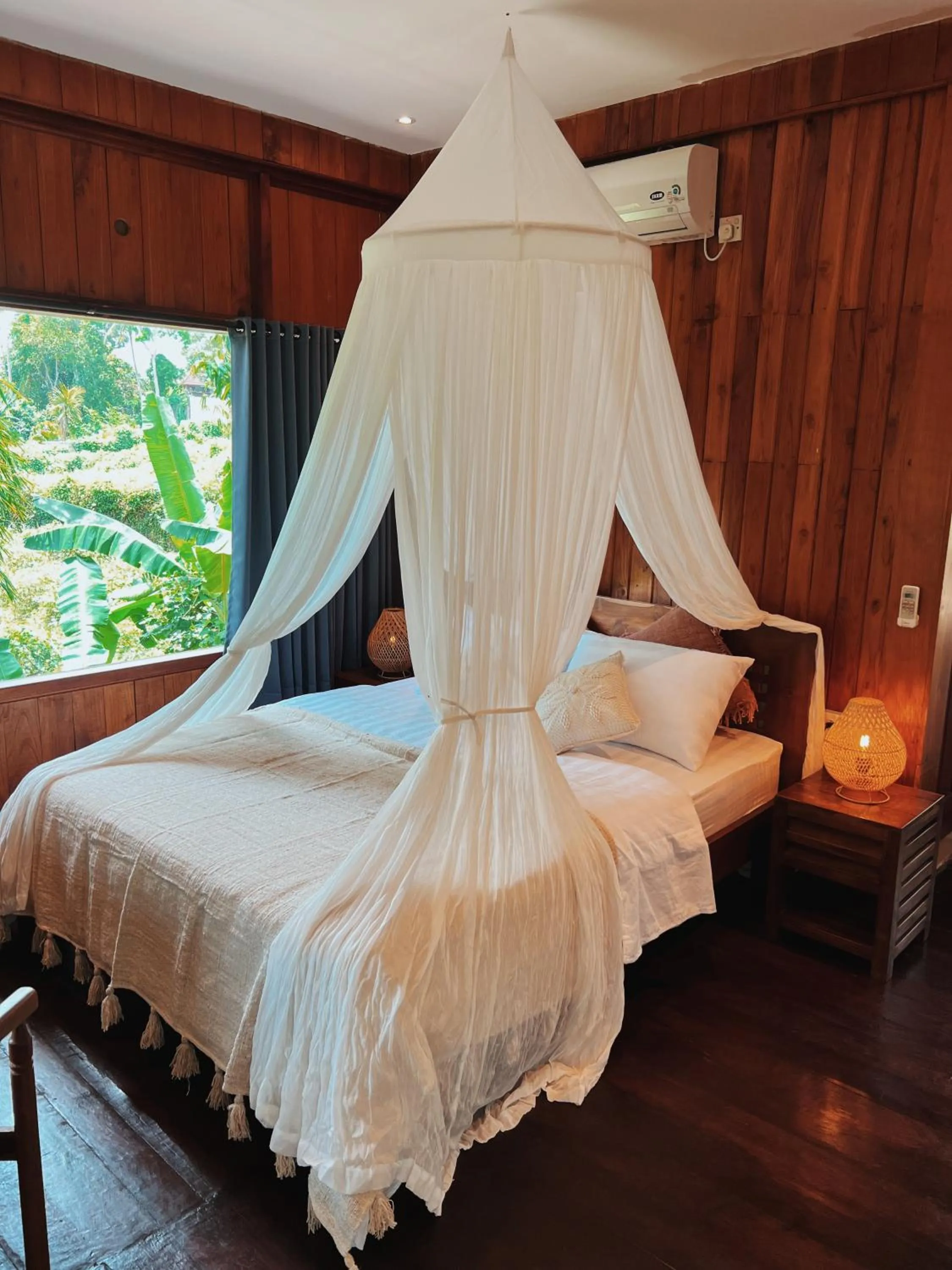 Bed in Villa Neshama