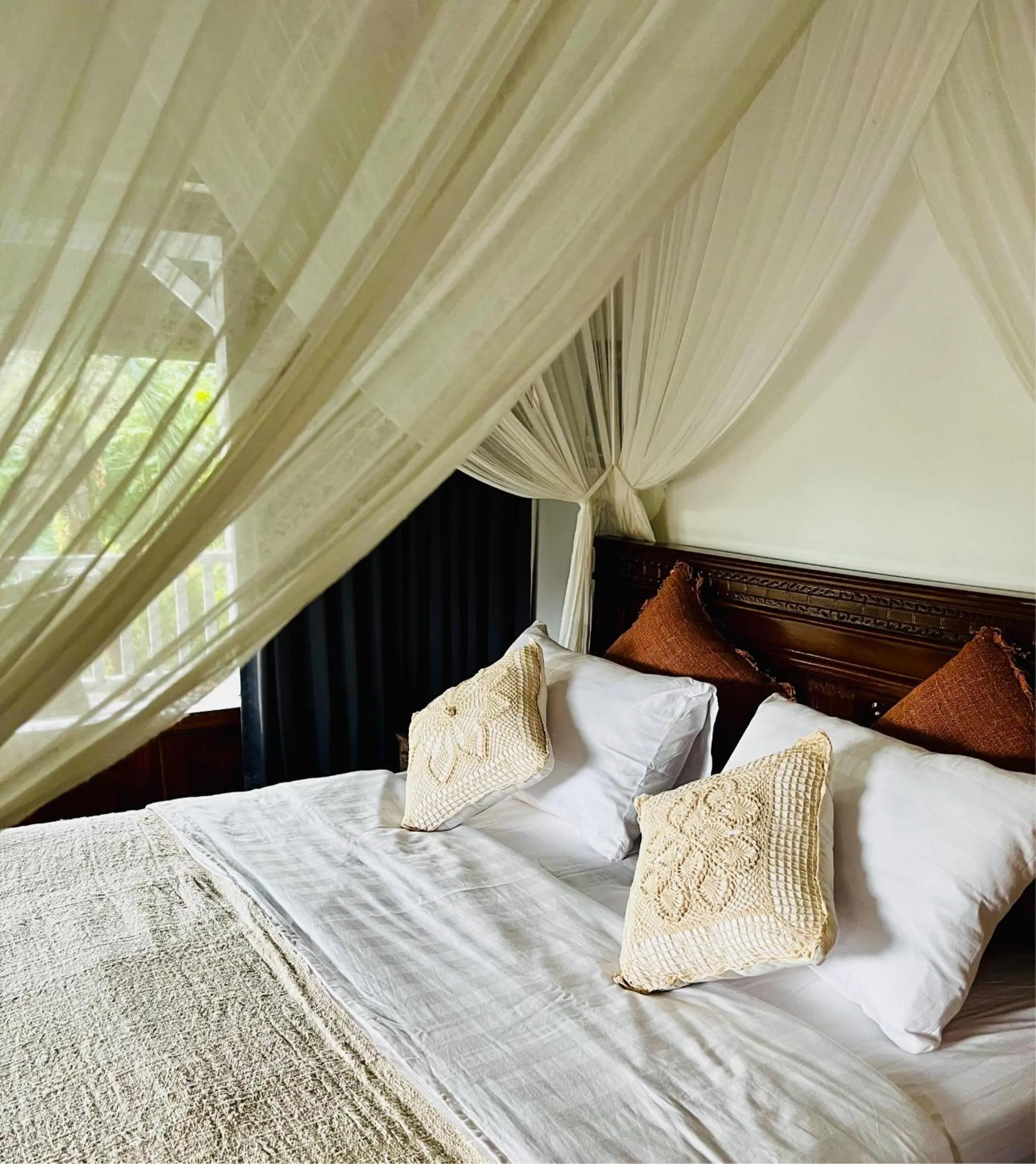 Bed in Villa Neshama