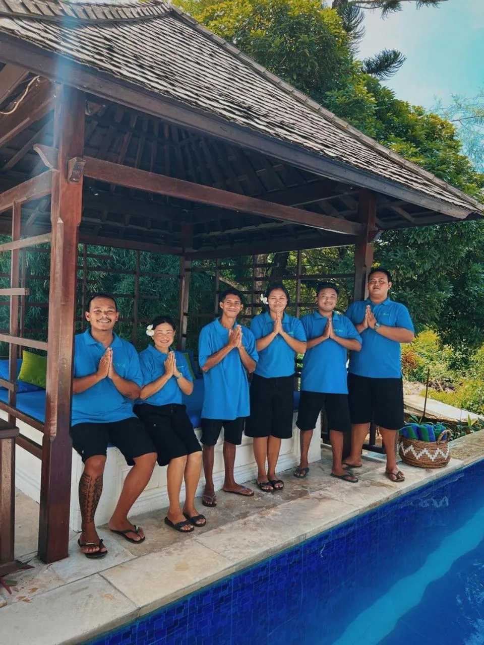 Staff in Villa Neshama