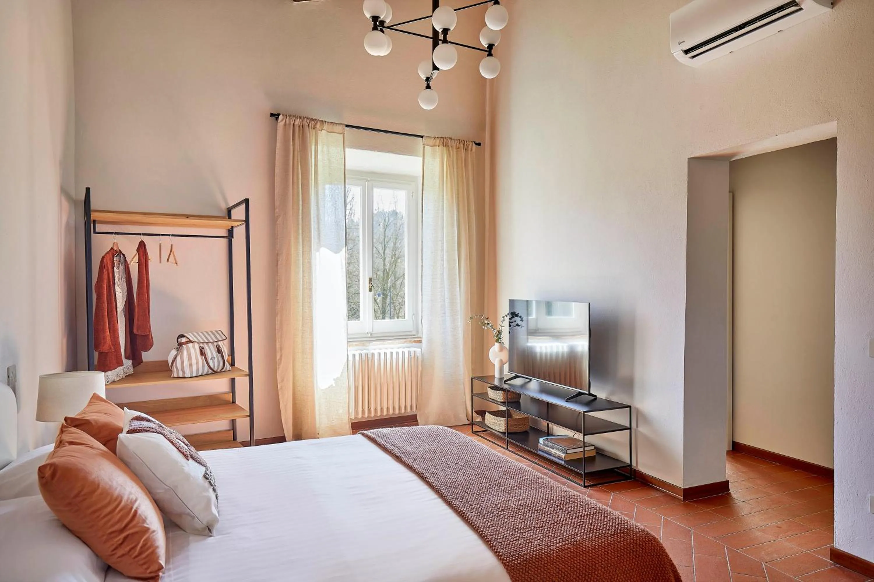 Bed in Agriturismo Borgo Scaffaia