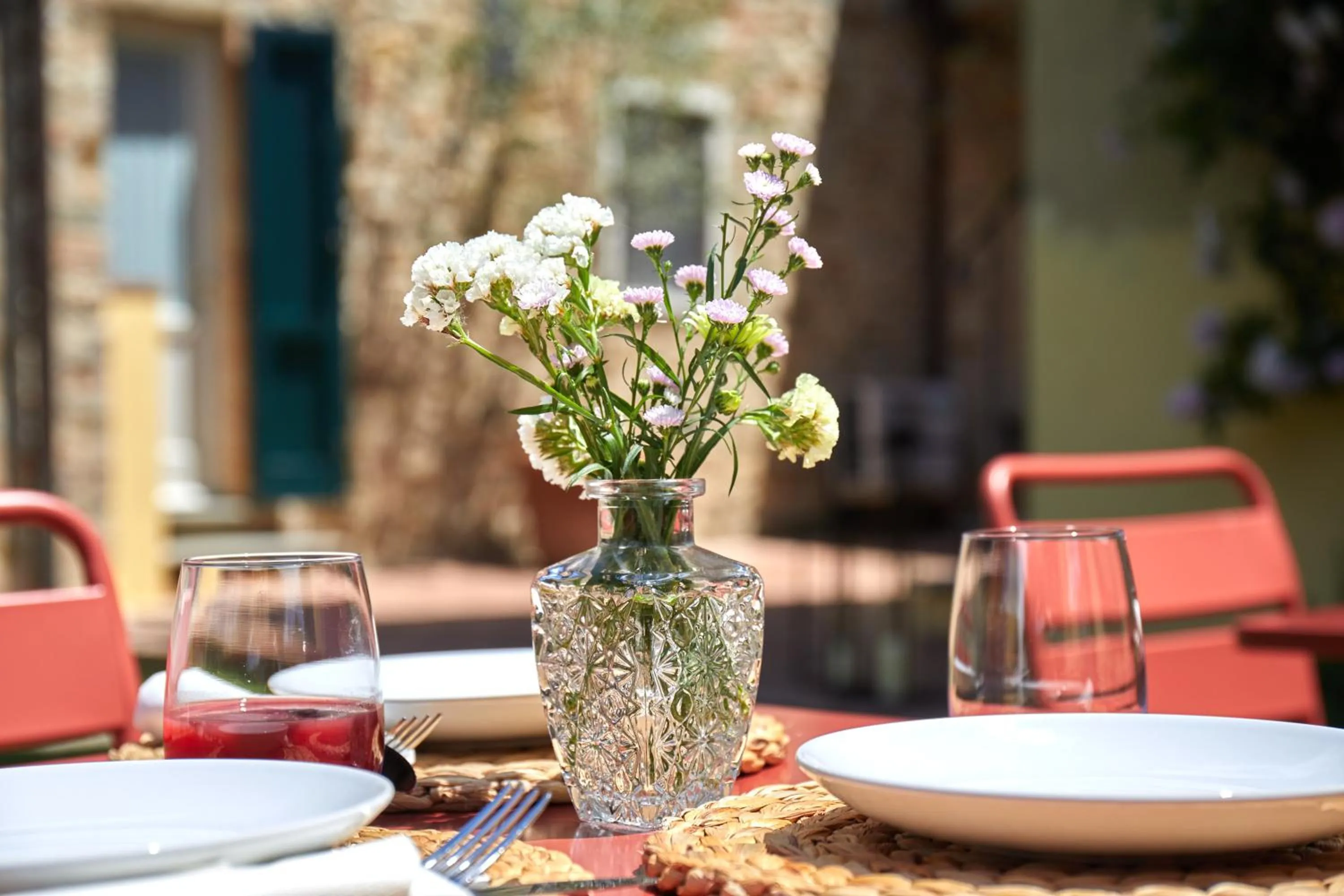 Patio in Agriturismo Borgo Scaffaia