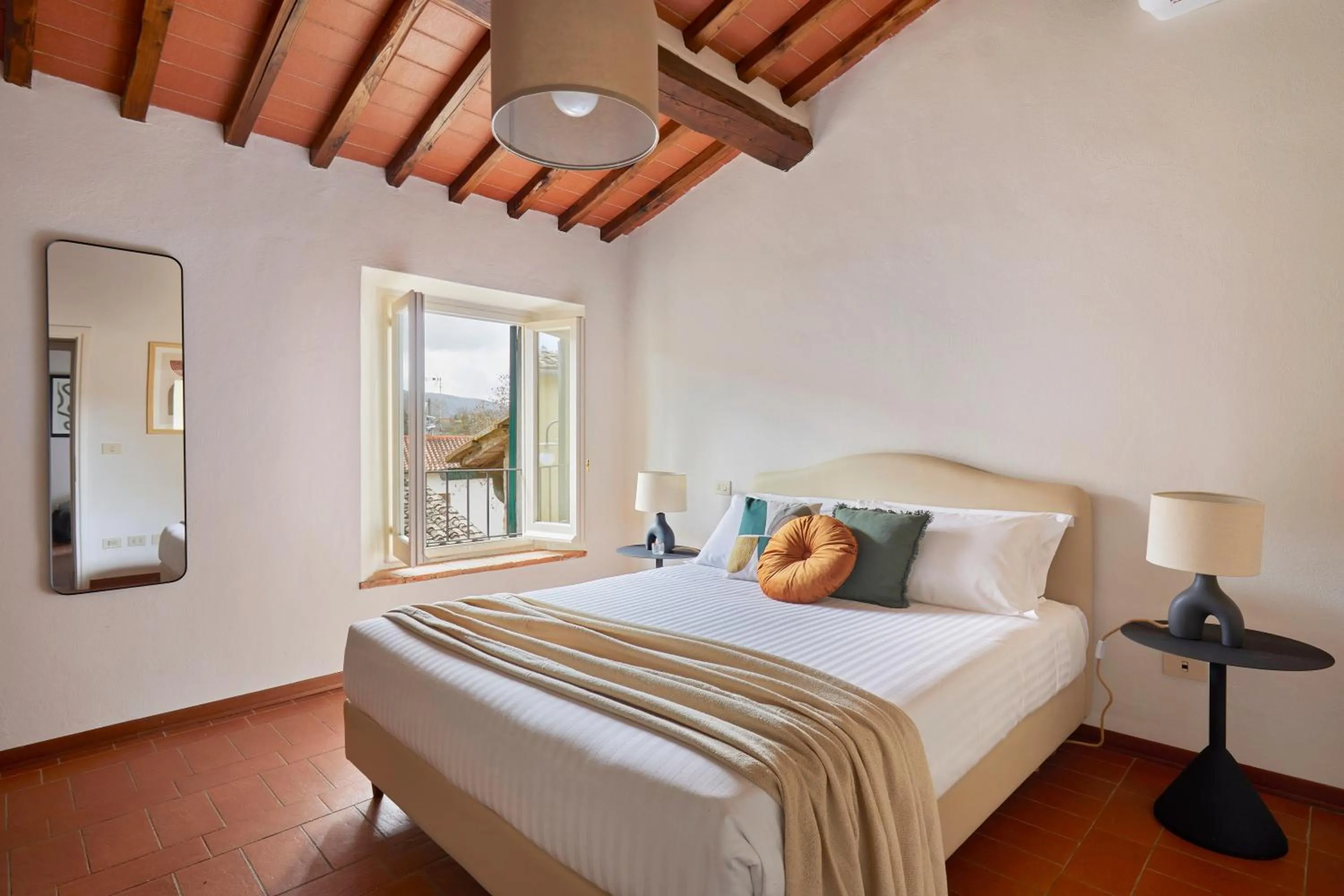 Bed in Agriturismo Borgo Scaffaia