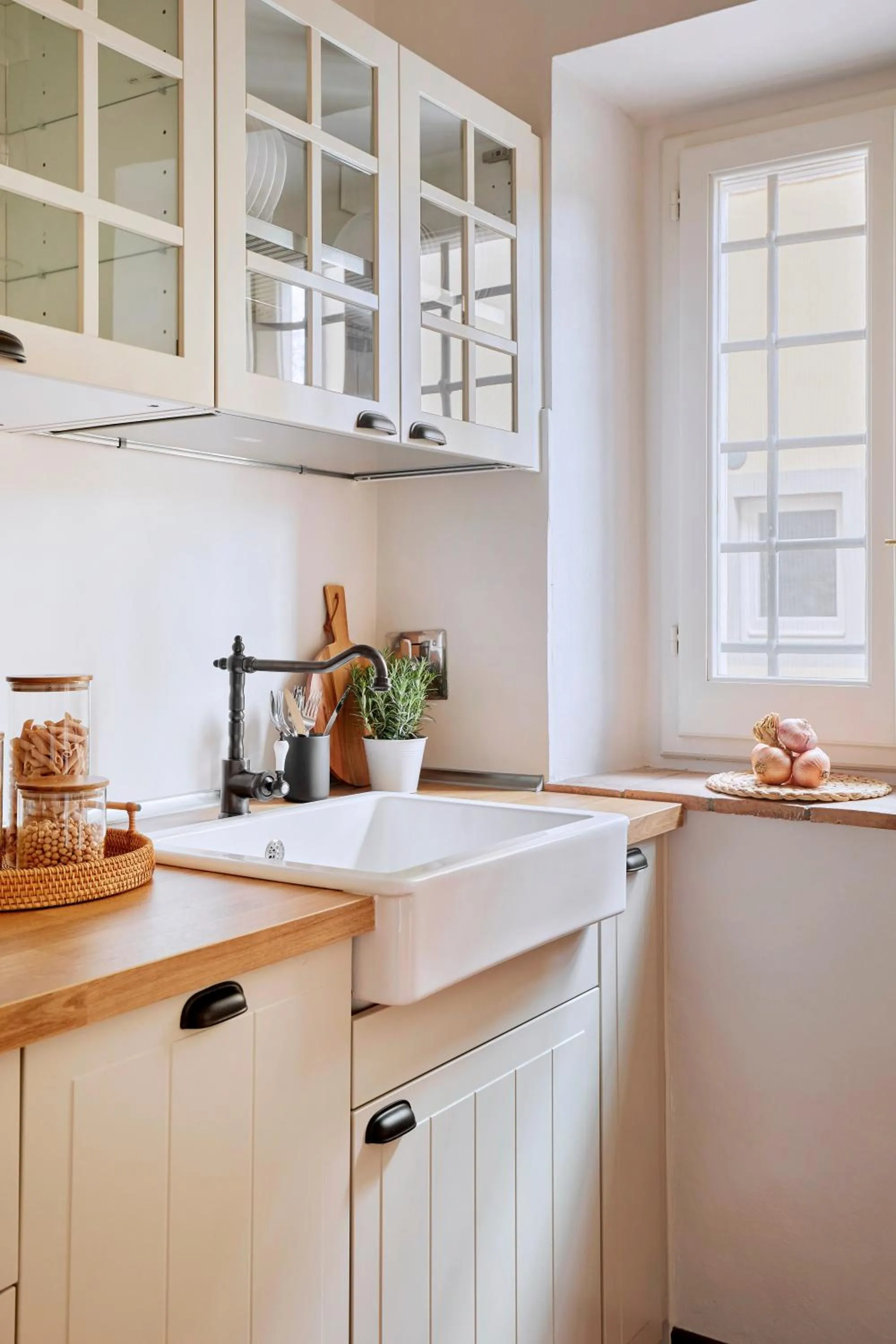 Kitchen or kitchenette in Agriturismo Borgo Scaffaia