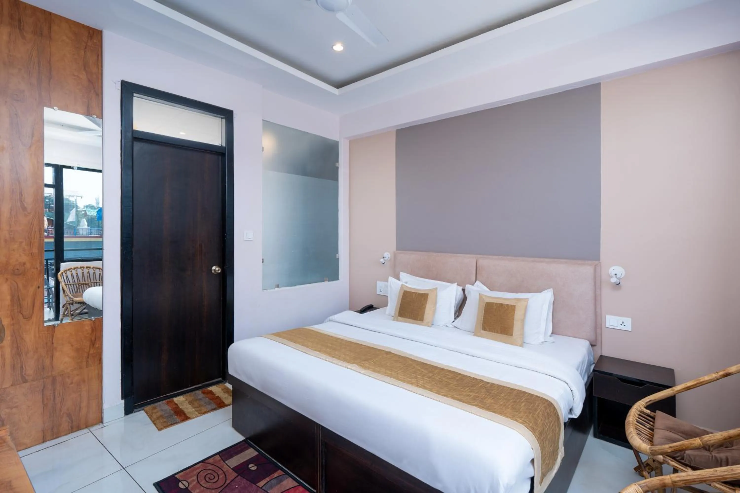 Bedroom, Bed in Hotel Buddha's Abode- Best Hotel in McleodGanj Main Market