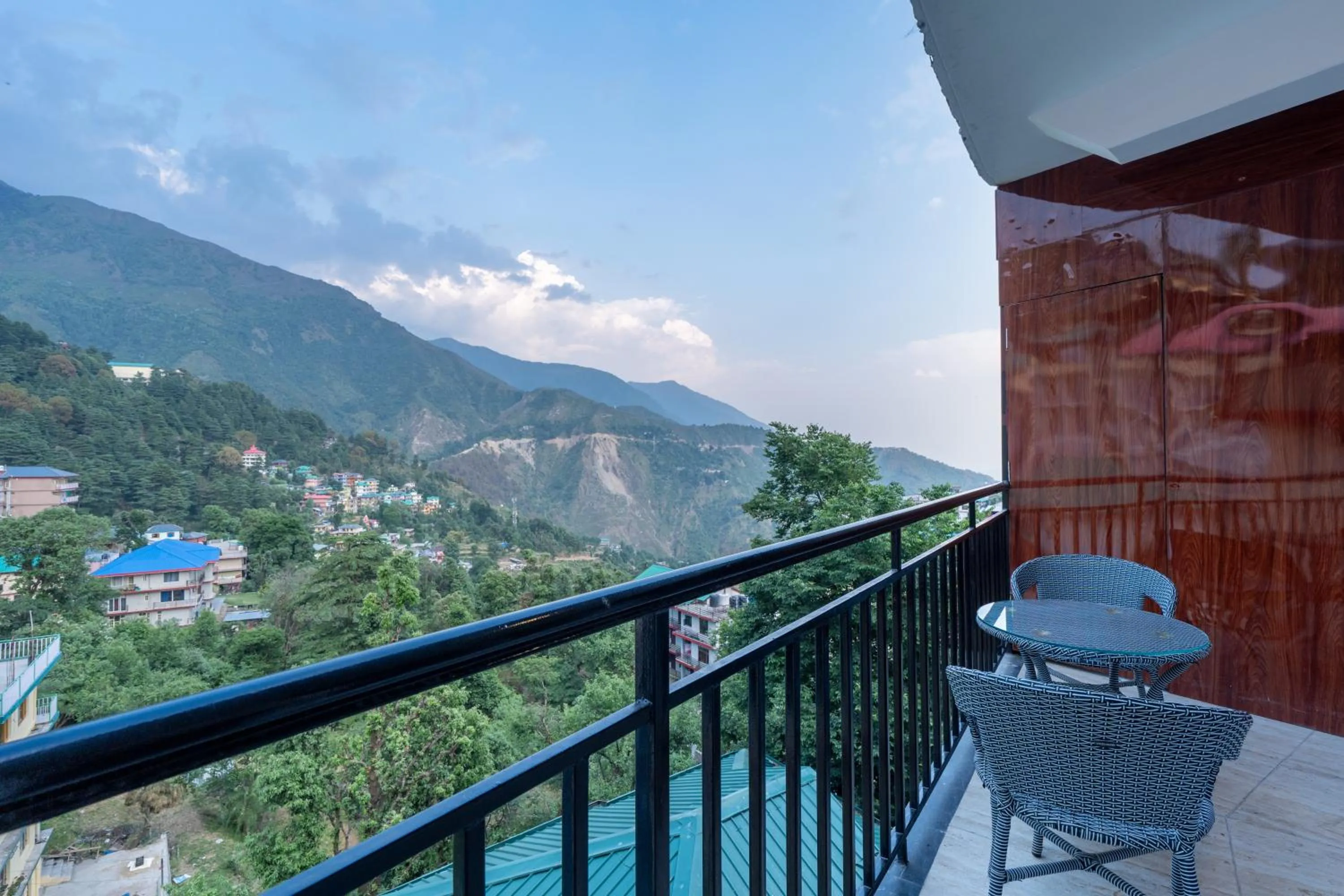 Mountain view in Hotel Buddha's Abode- Best Hotel in McleodGanj Main Market
