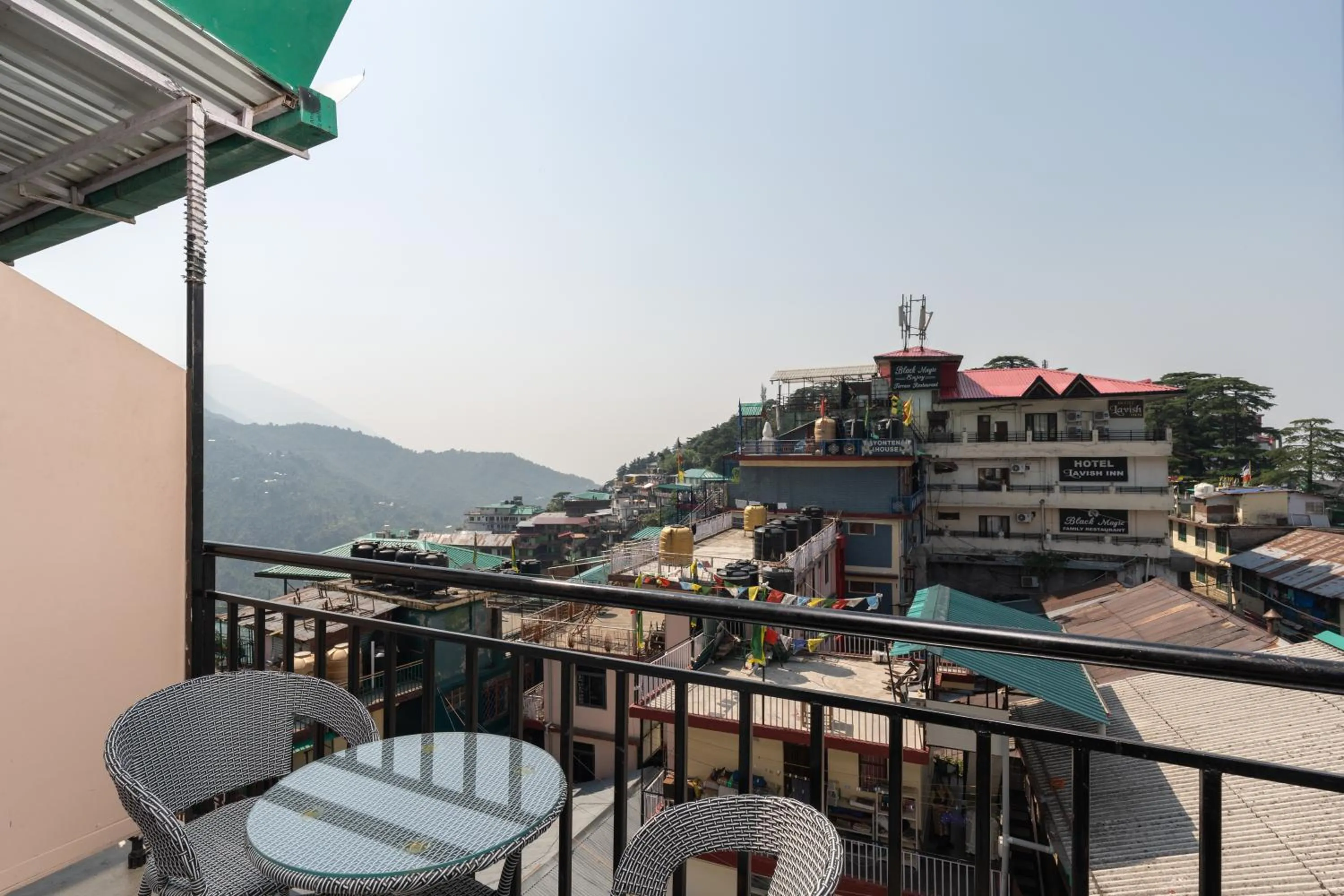 Balcony/Terrace in Hotel Buddha's Abode- Best Hotel in McleodGanj Main Market