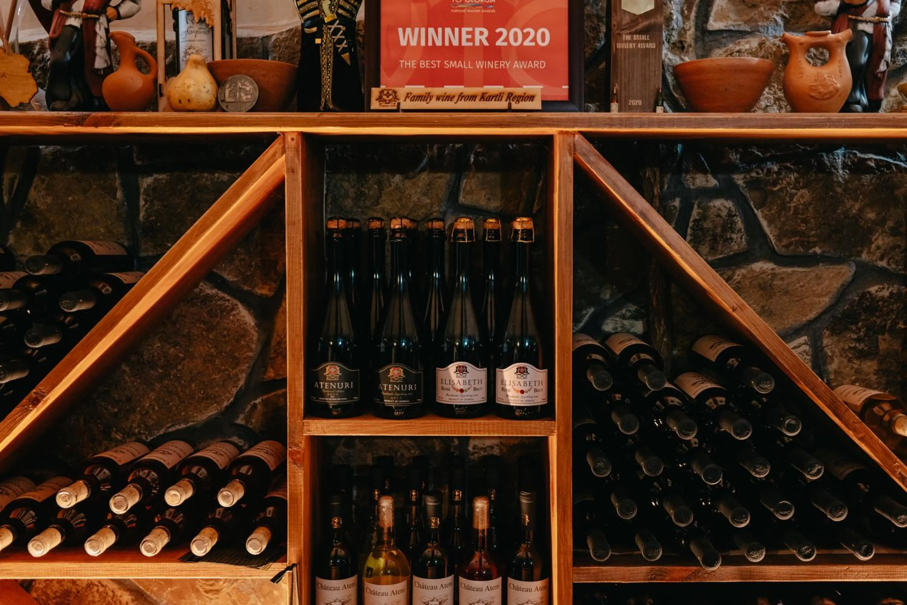 Drinks in Chateau Ateni Cottages