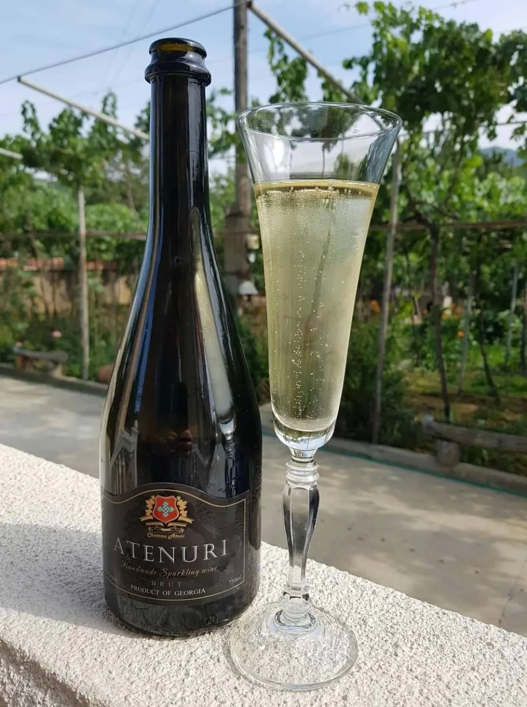 Alcoholic drinks in Chateau Ateni Cottages