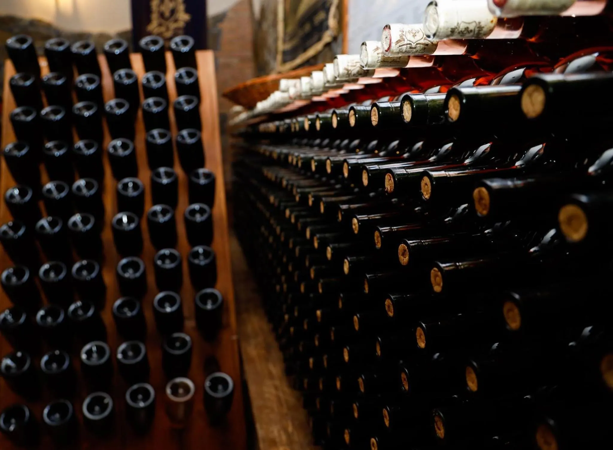 Alcoholic drinks in Chateau Ateni Cottages