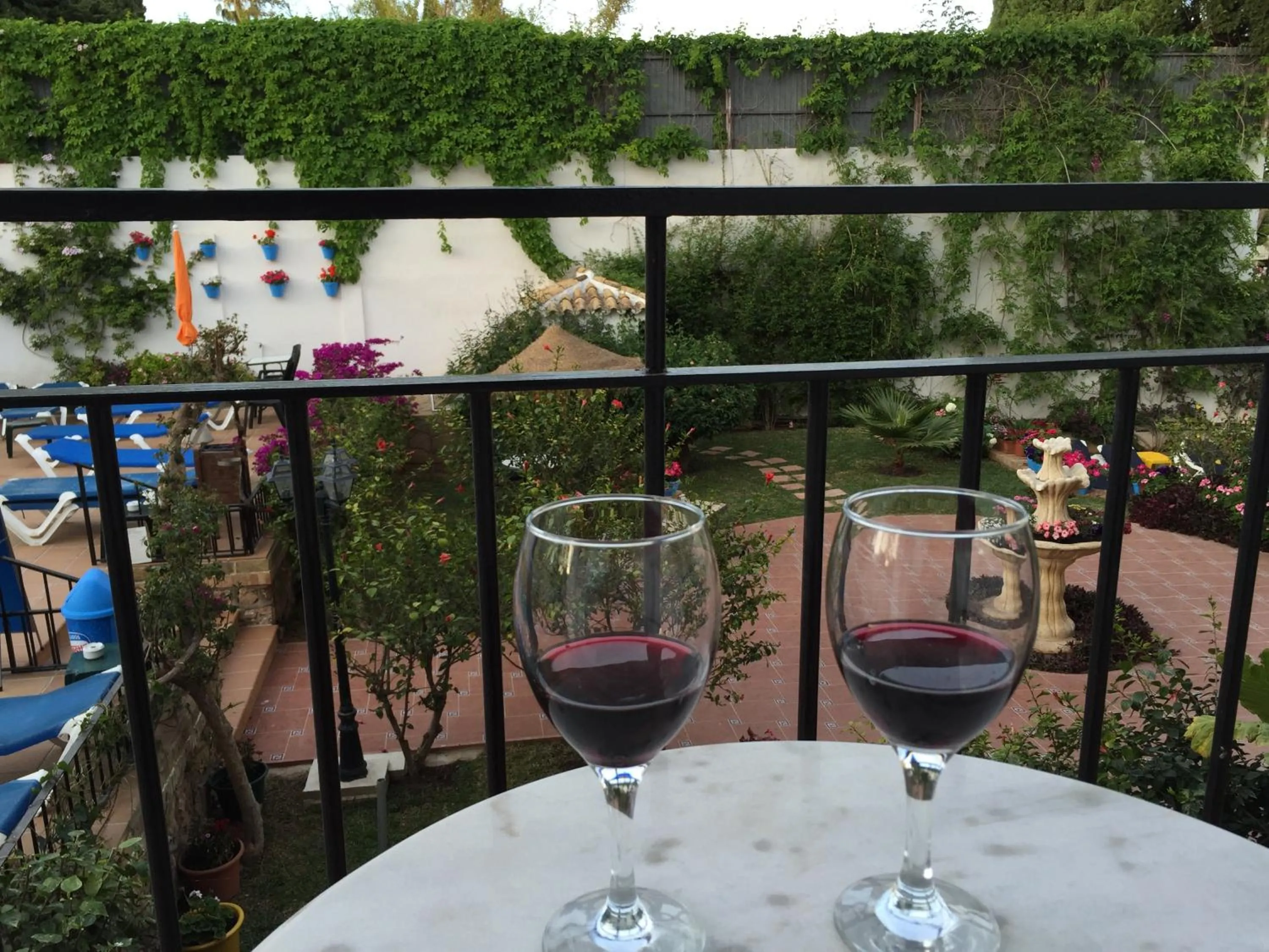 Balcony/Terrace in Hotel Carmen Teresa