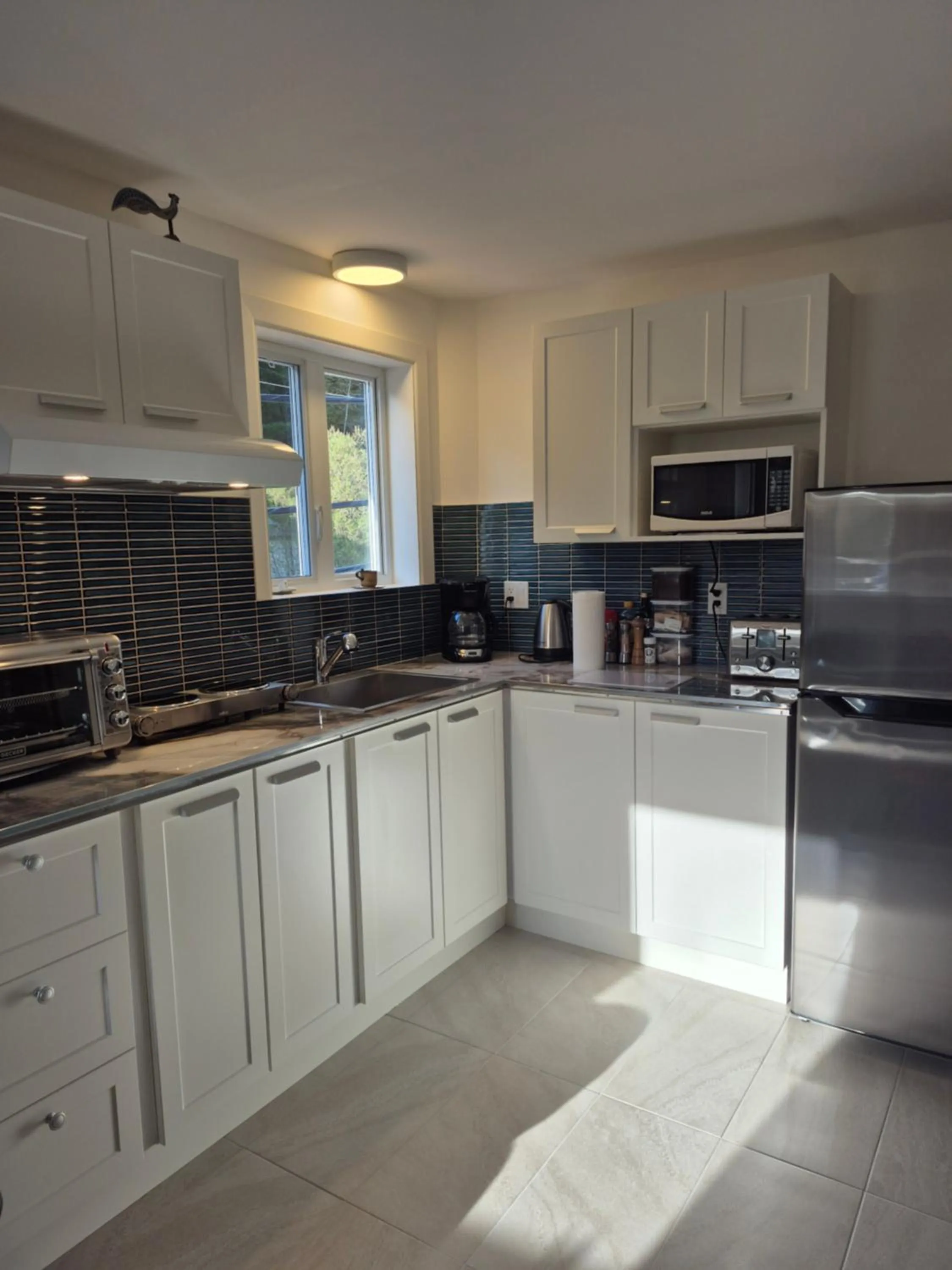 Coffee/tea facilities in Séjour Flèche du fjord vue Saguenay Mont Valin