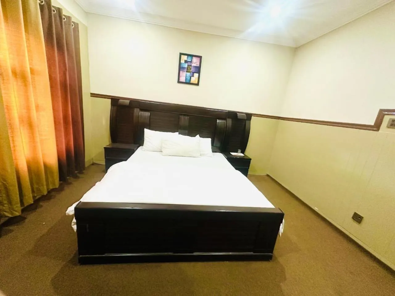 Bed in The Yak Motel