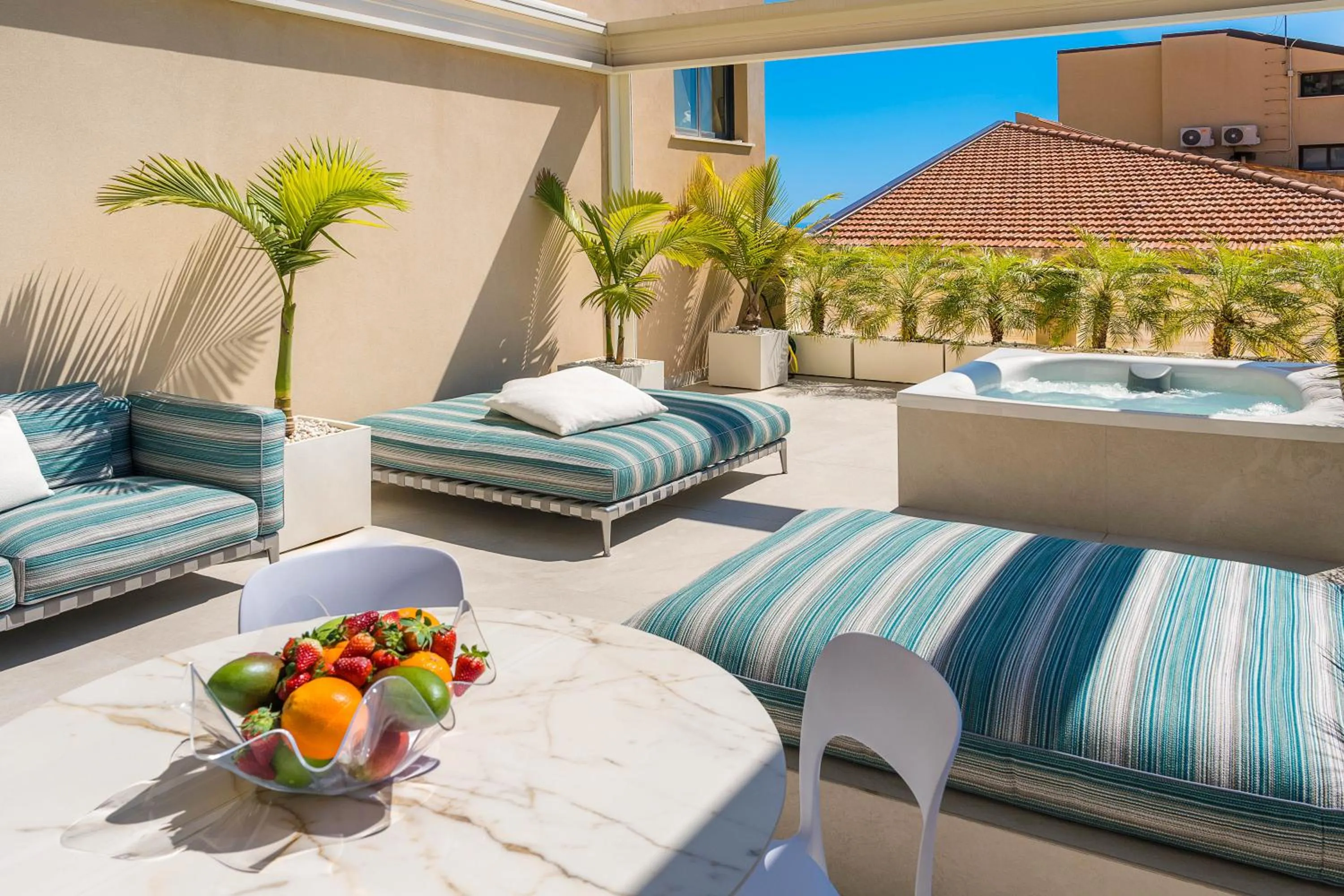 Balcony/Terrace in Taormina Infinity Suites