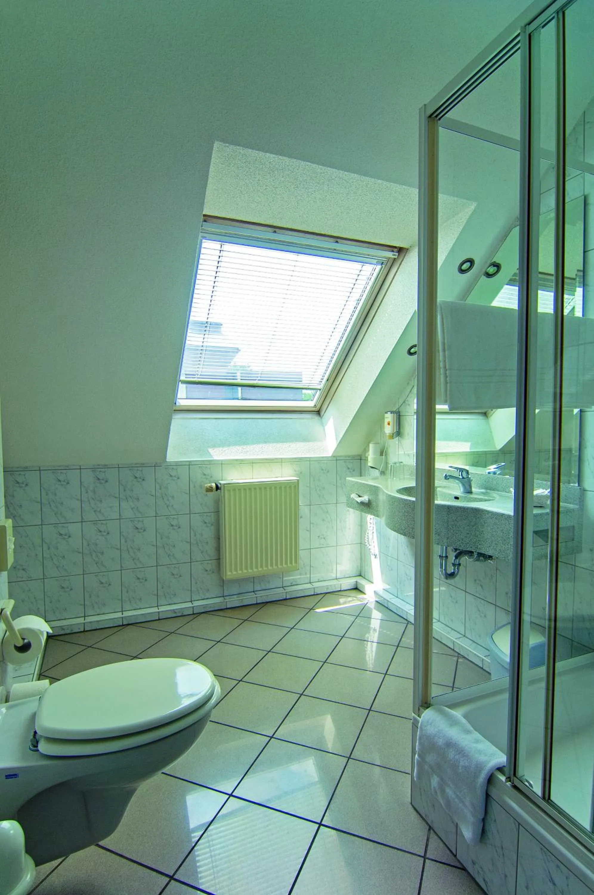 Toilet in Akzent Hotel-Restaurant Albert