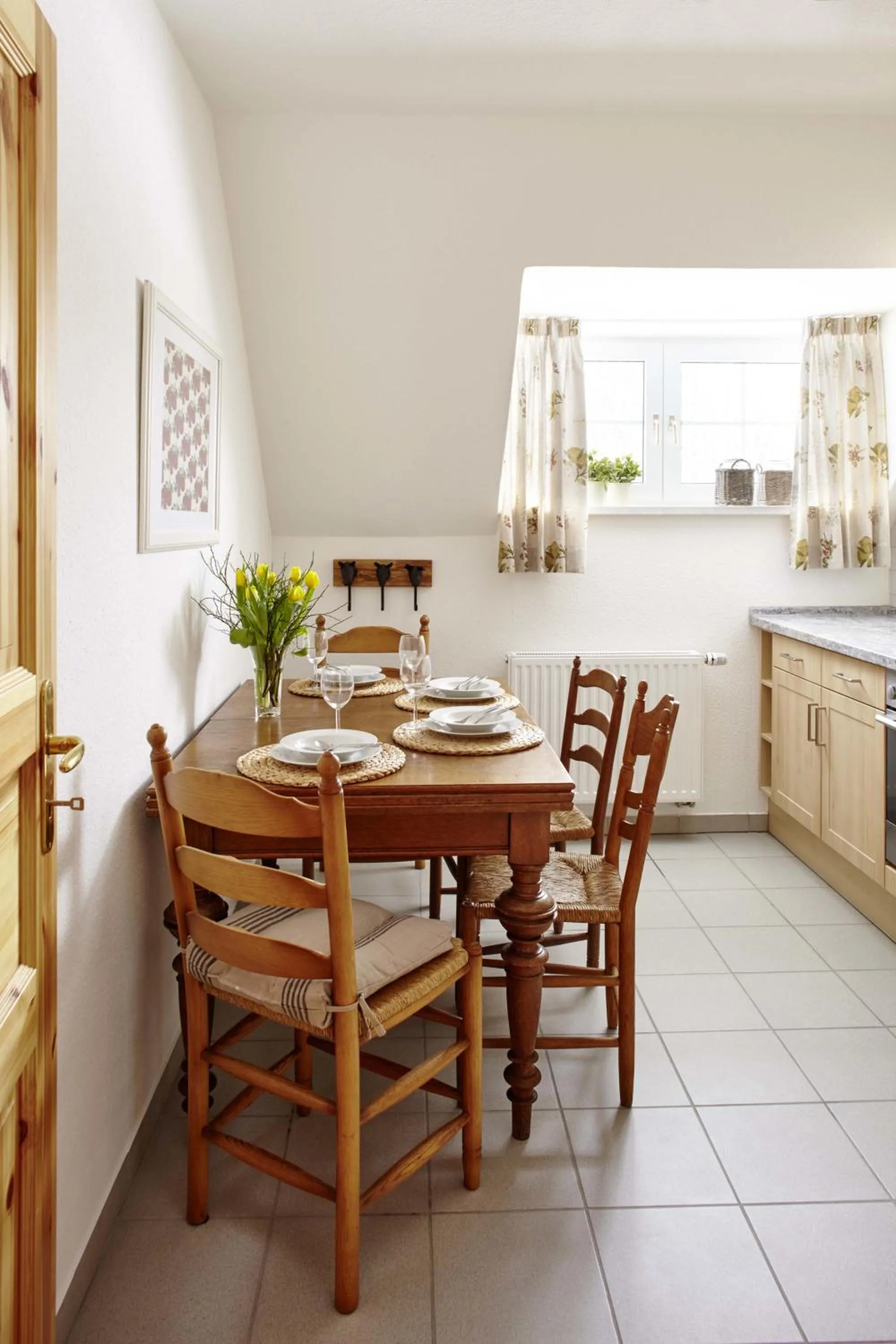 Kitchen or kitchenette in Hotel Hof Tütsberg