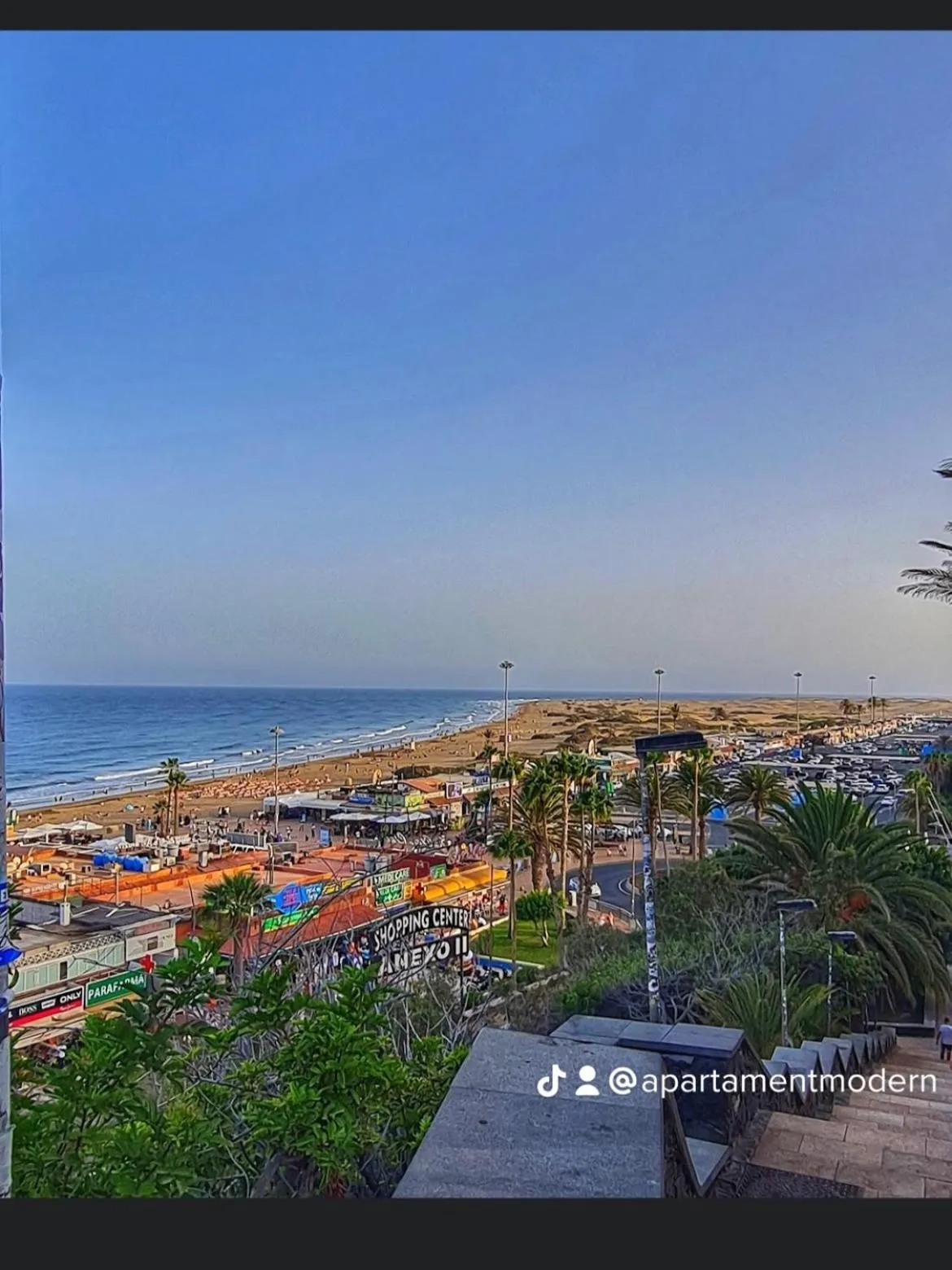 Beach in Apartment Modern 2 Playa del Ingles