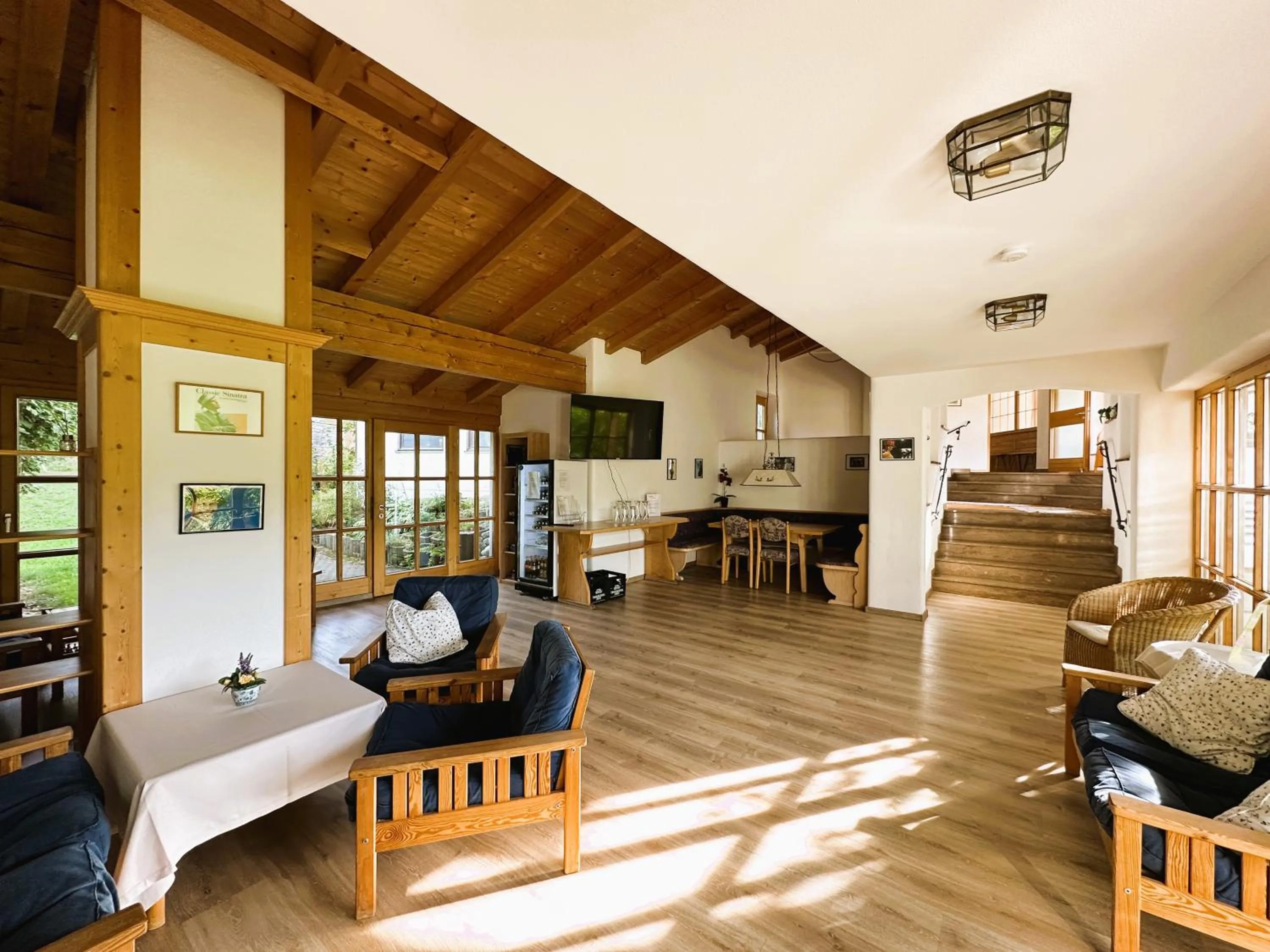 Lobby or reception in Landhotel Maiergschwendt inkl Chiemgaukarte