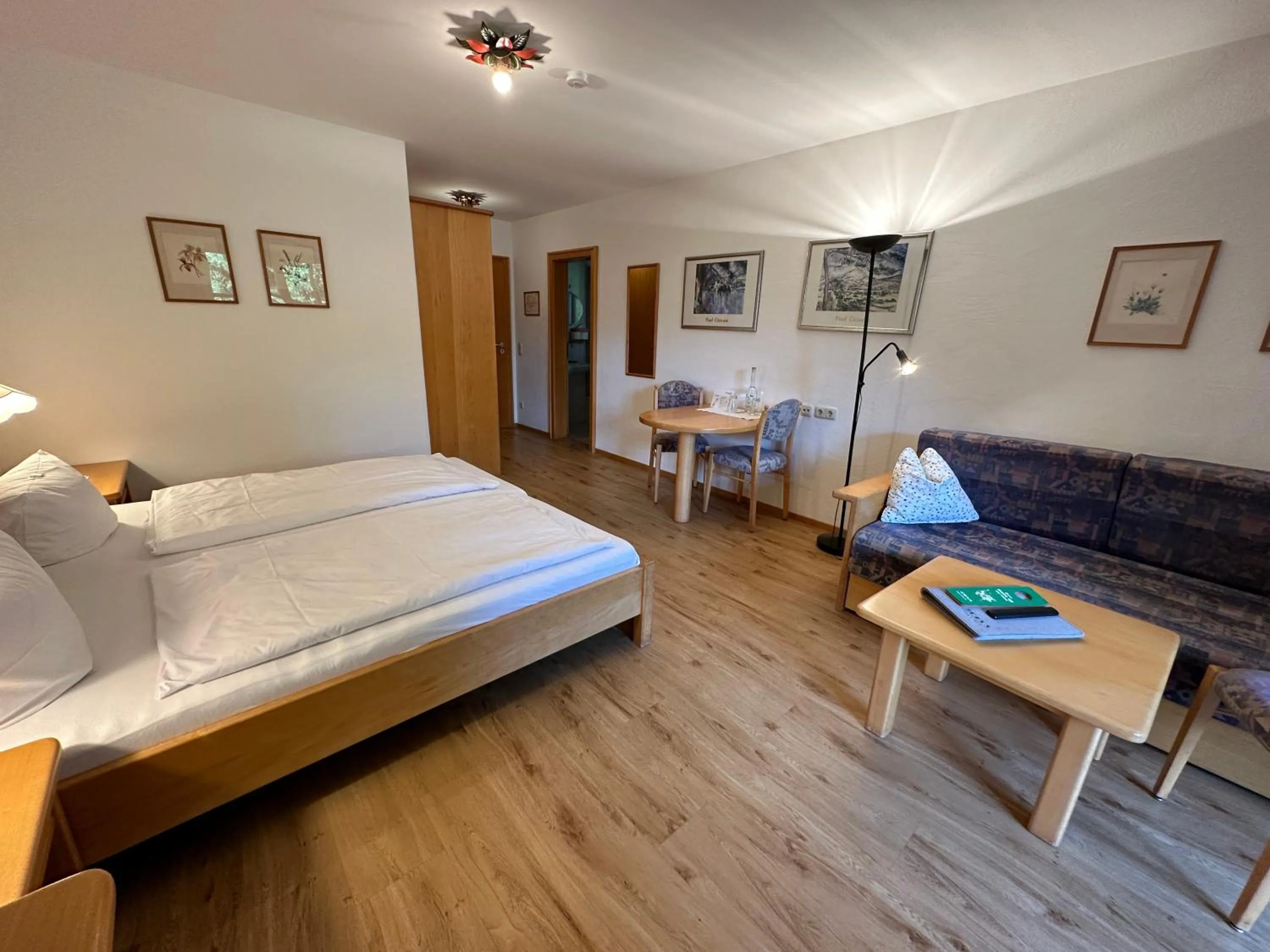 Photo of the whole room, Bed in Landhotel Maiergschwendt inkl Chiemgaukarte