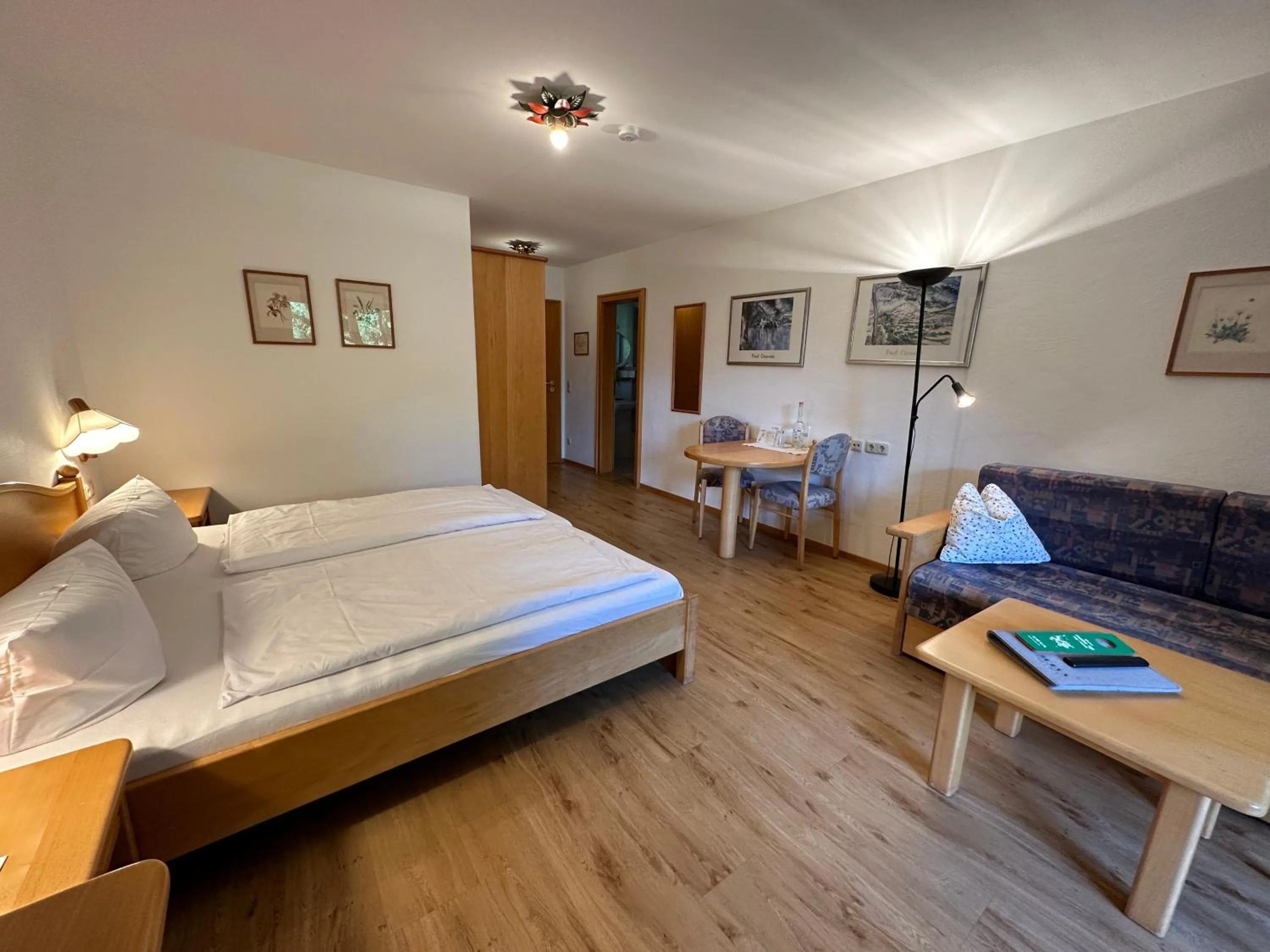 Photo of the whole room, Bed in Landhotel Maiergschwendt inkl Chiemgaukarte