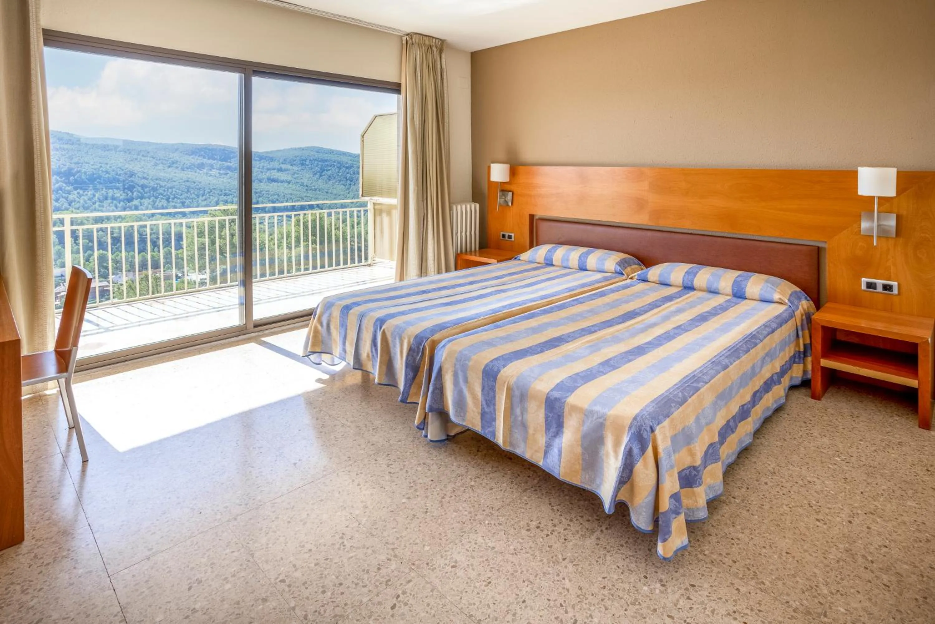 Property building, Bed in Can Fisa Hotel & Apartments