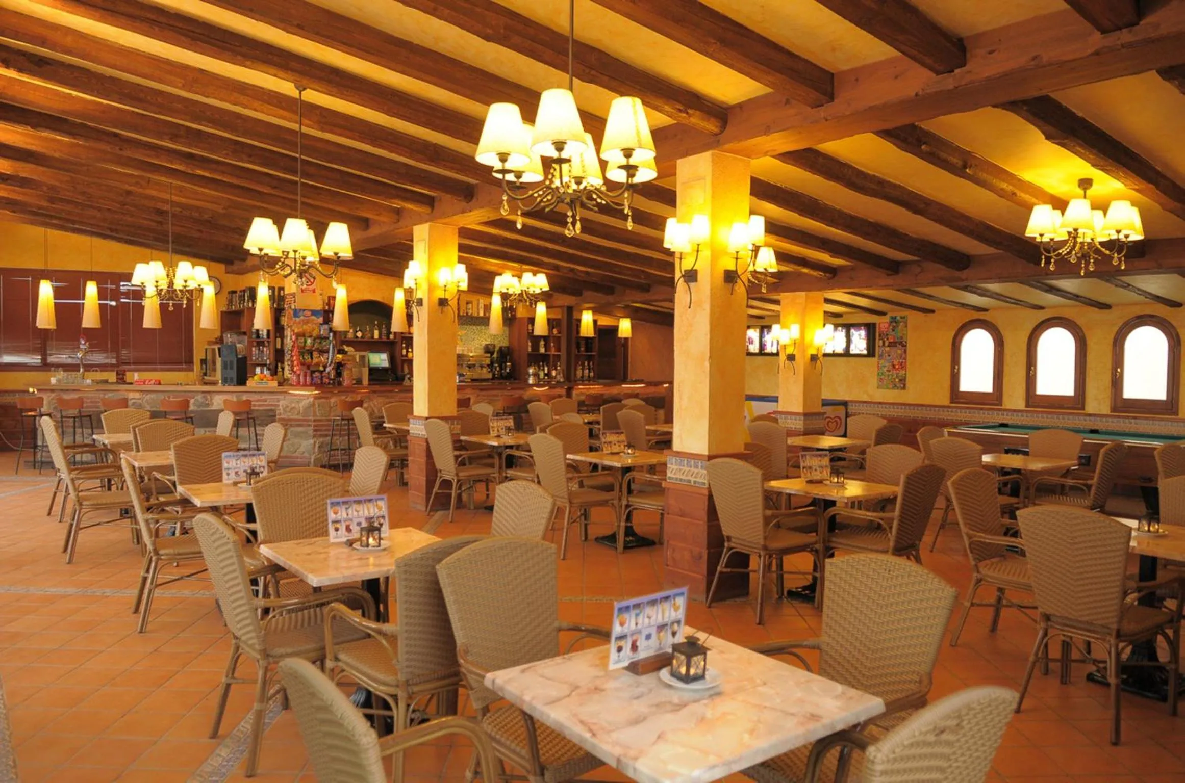 Restaurant/places to eat in Hotel San Carlos