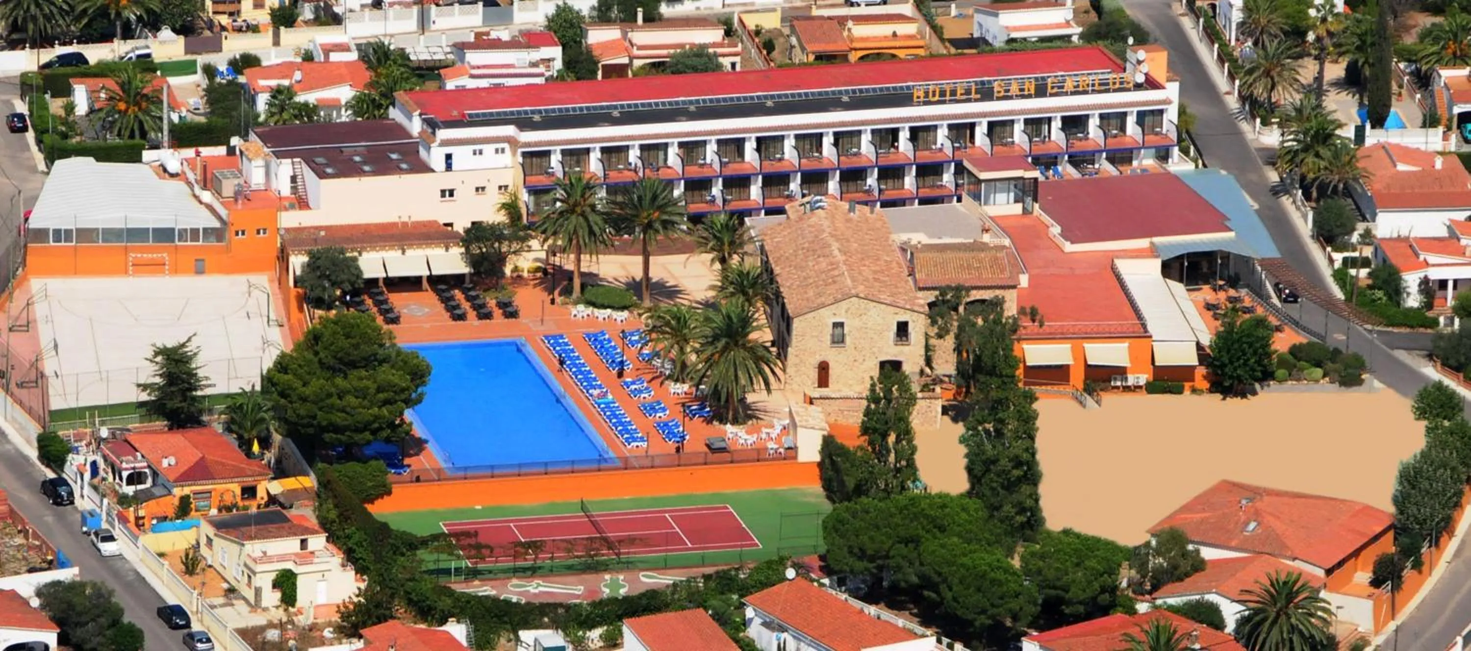 Bird's eye view in Hotel San Carlos